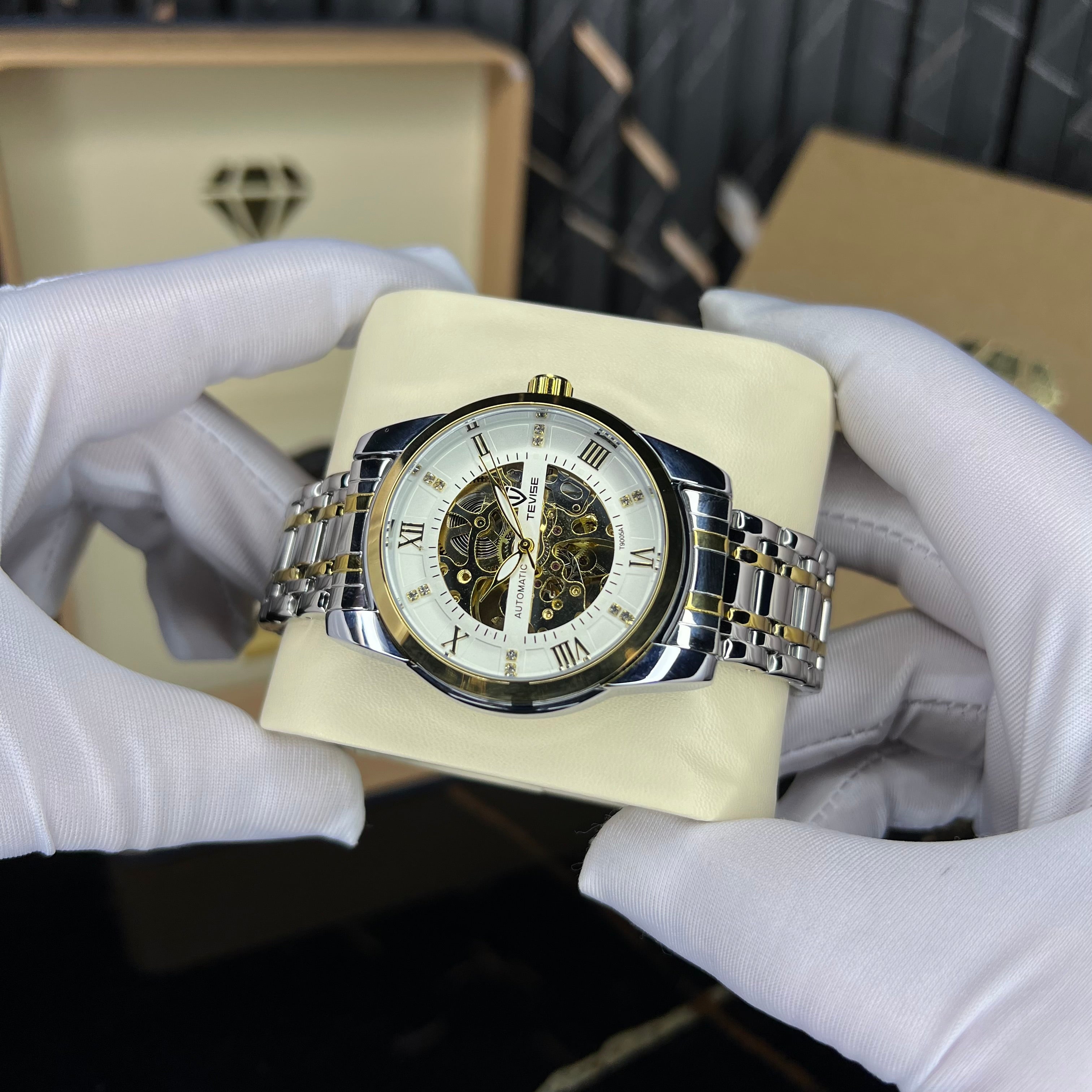 heritage skeleton(silver gold)