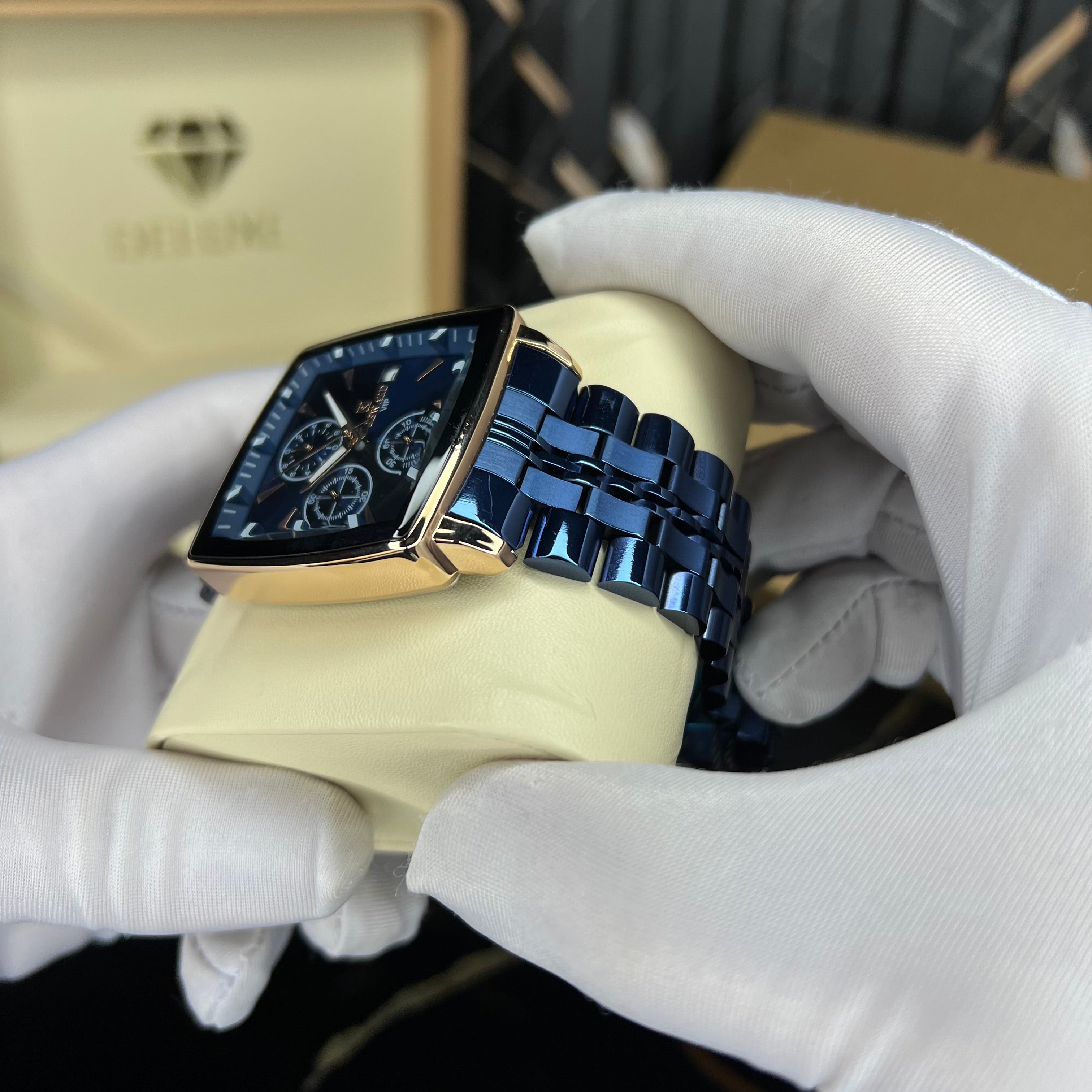 Squareline chrono(blue)