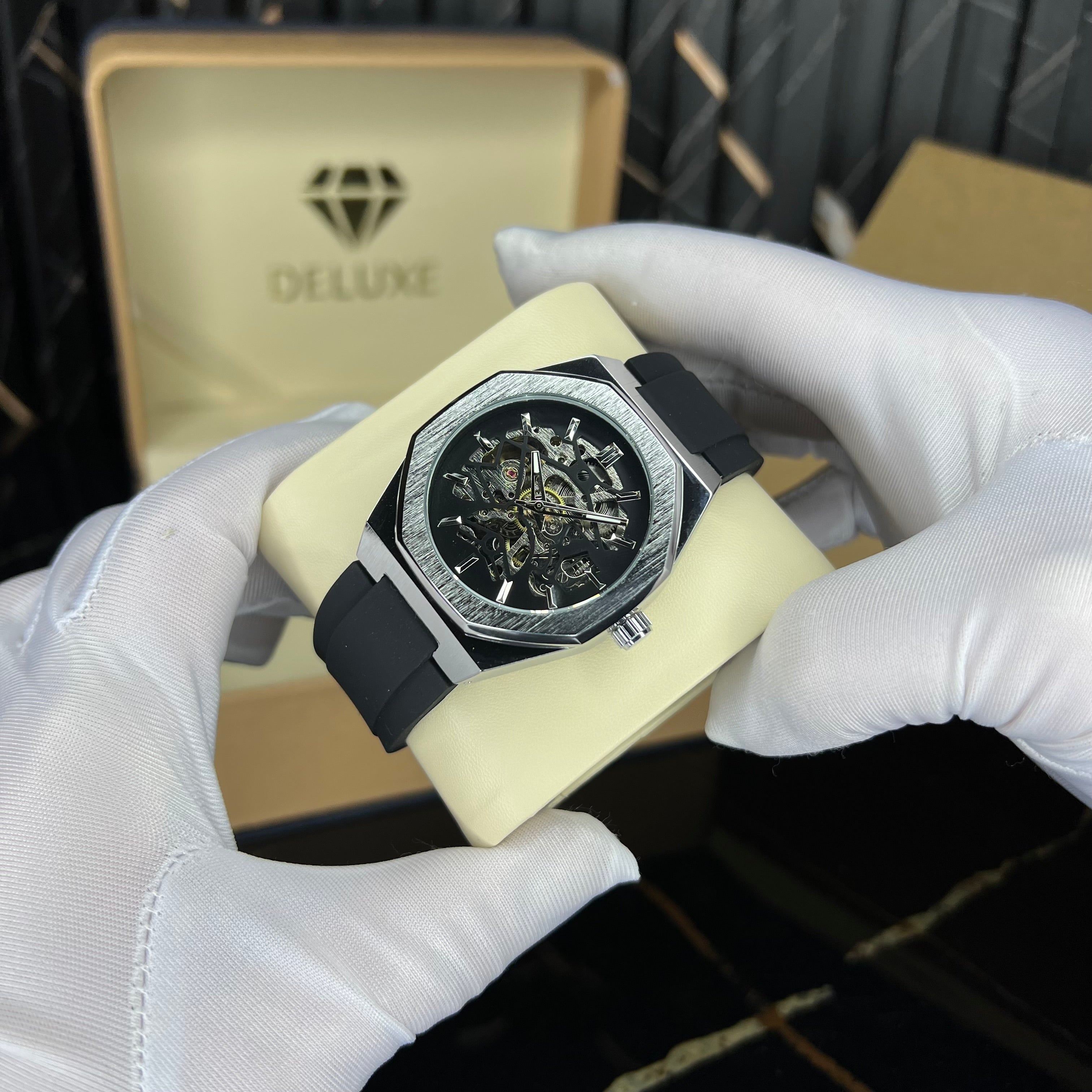 alertzy rubber(black silver)