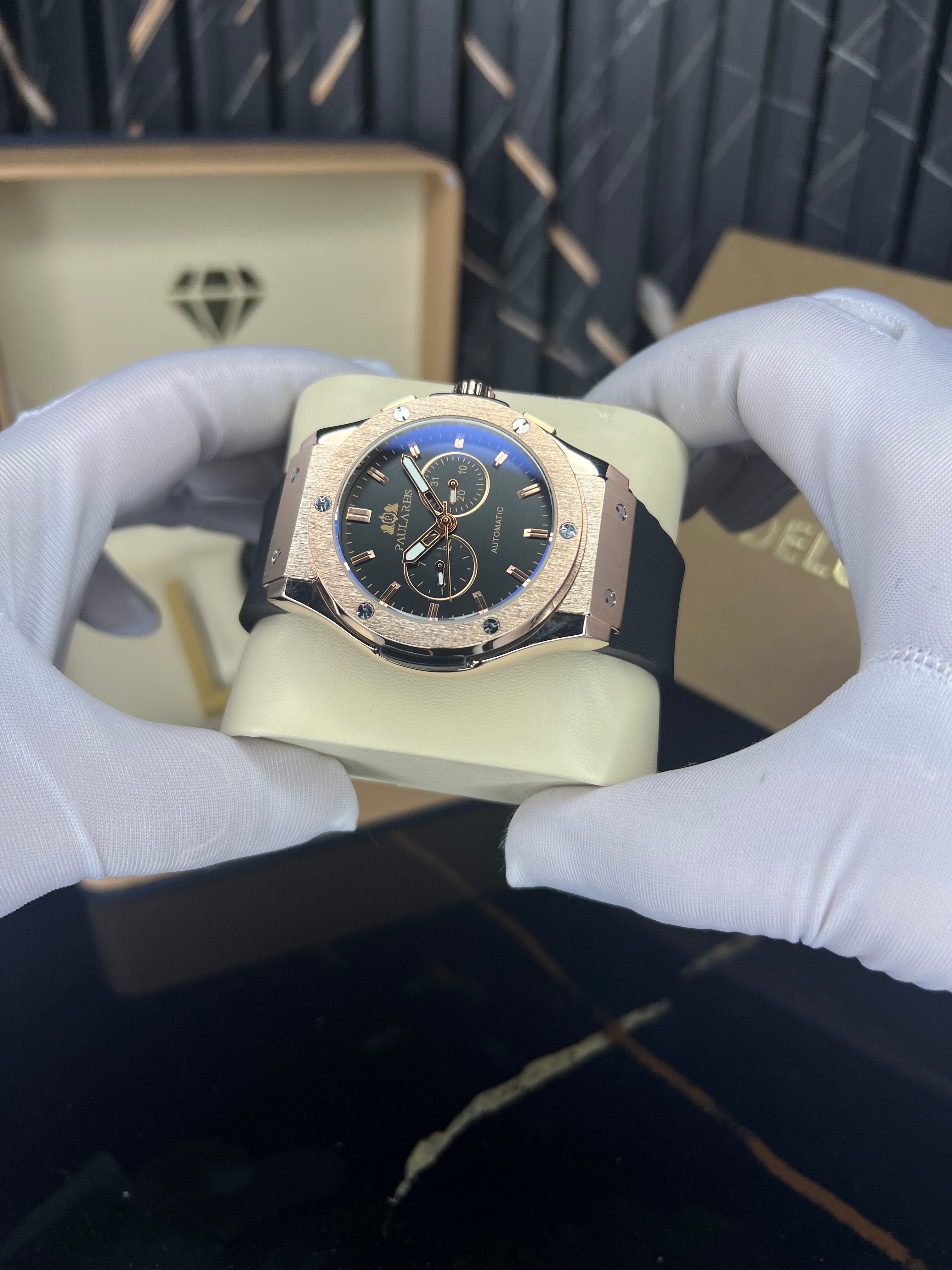 steelar(black rosegold)