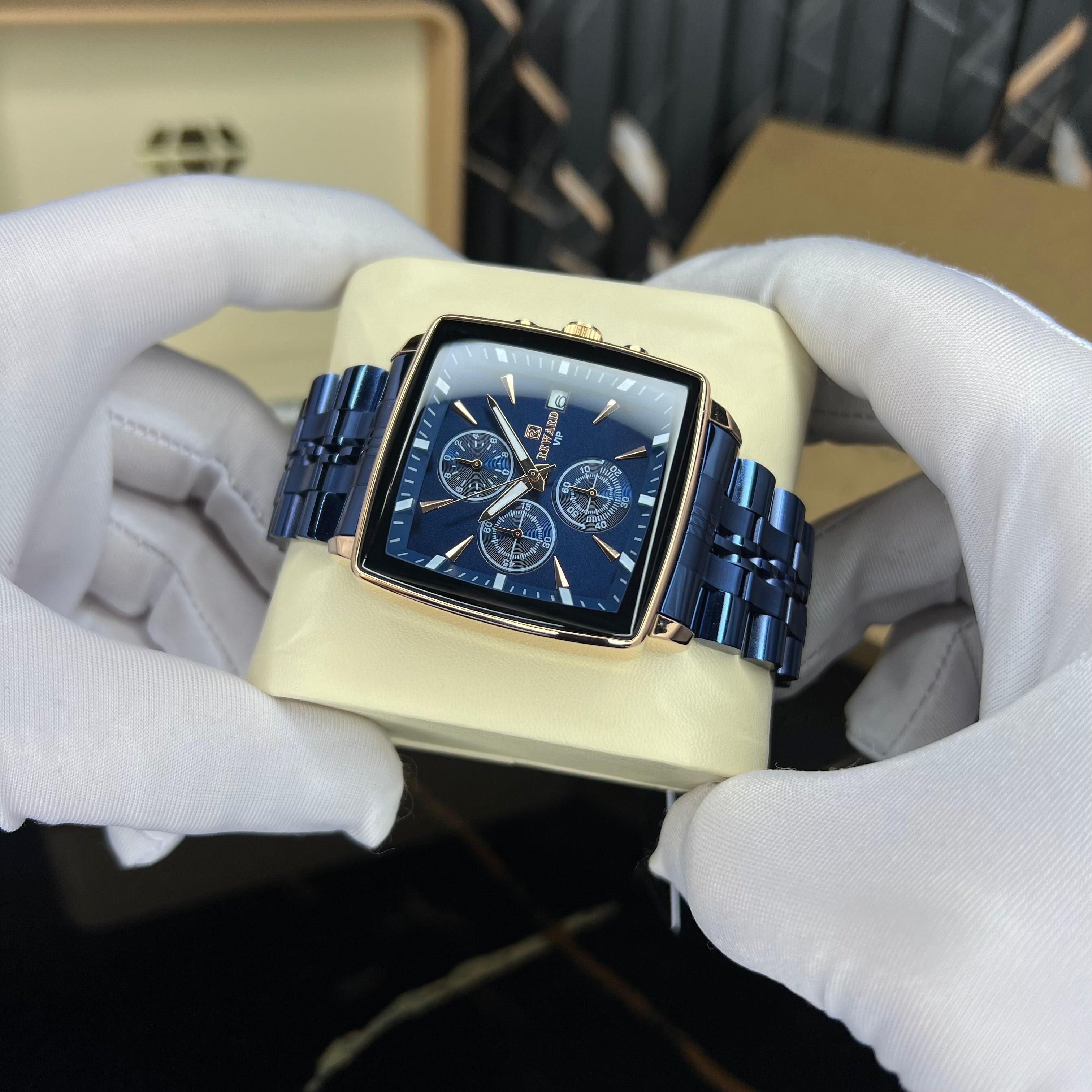 Squareline chrono(blue)