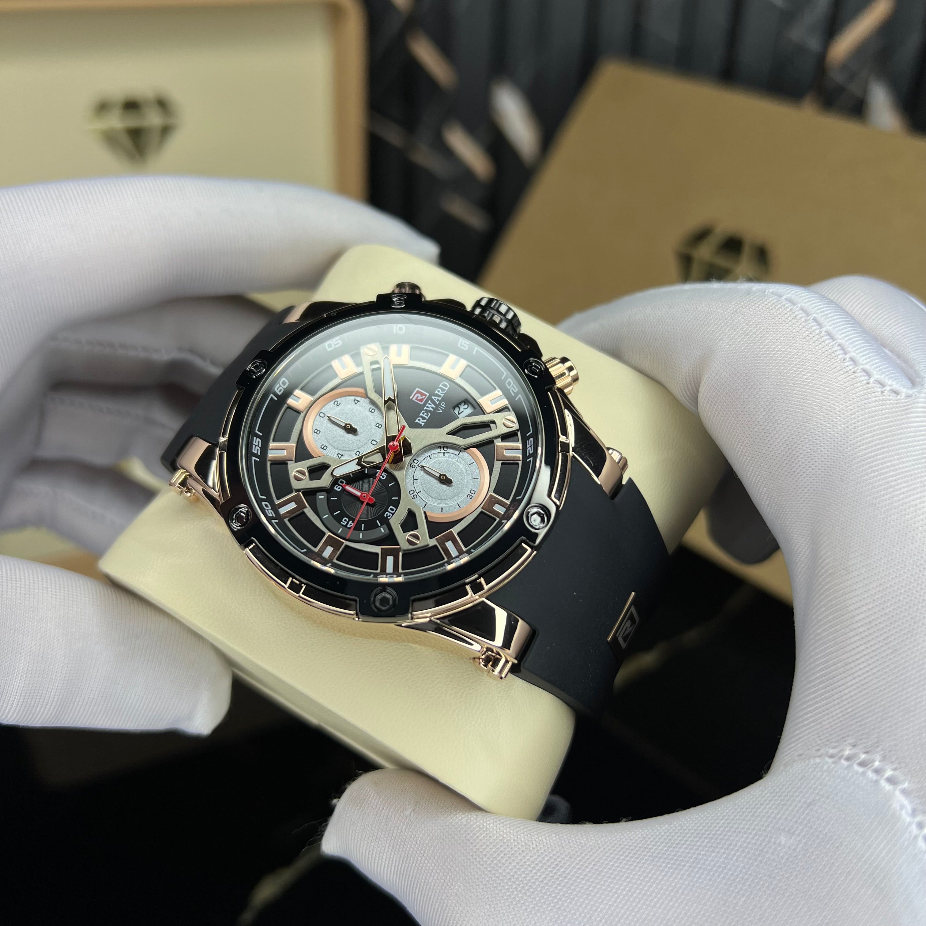 challenger(black rosegold)