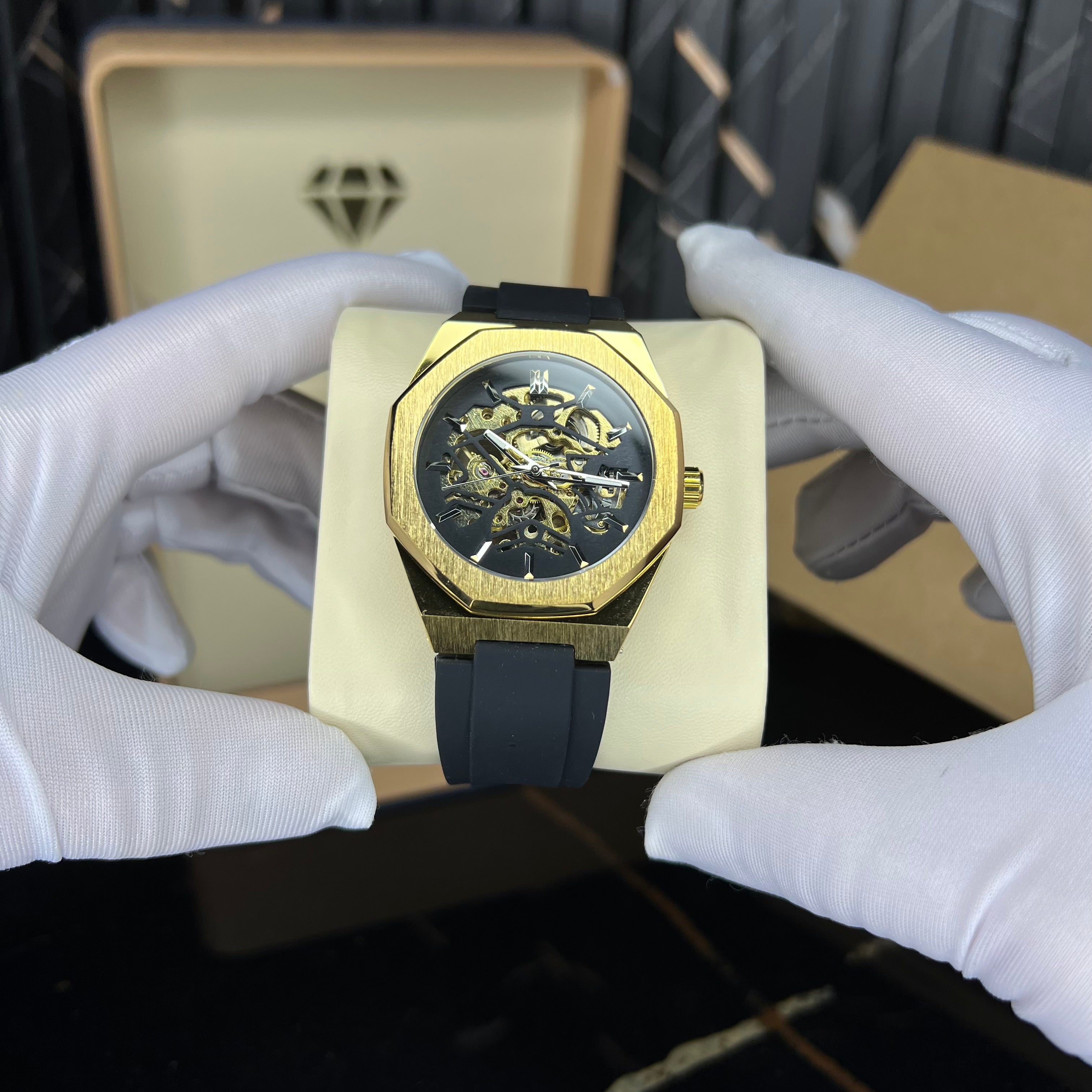 alertzy rubber(black gold)
