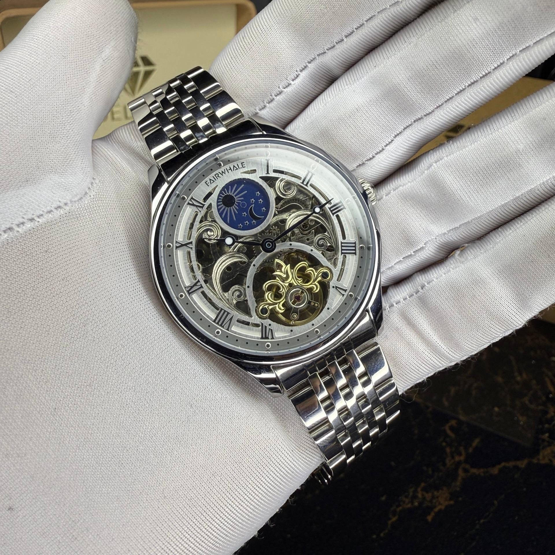 Heritage moonphase(silver)