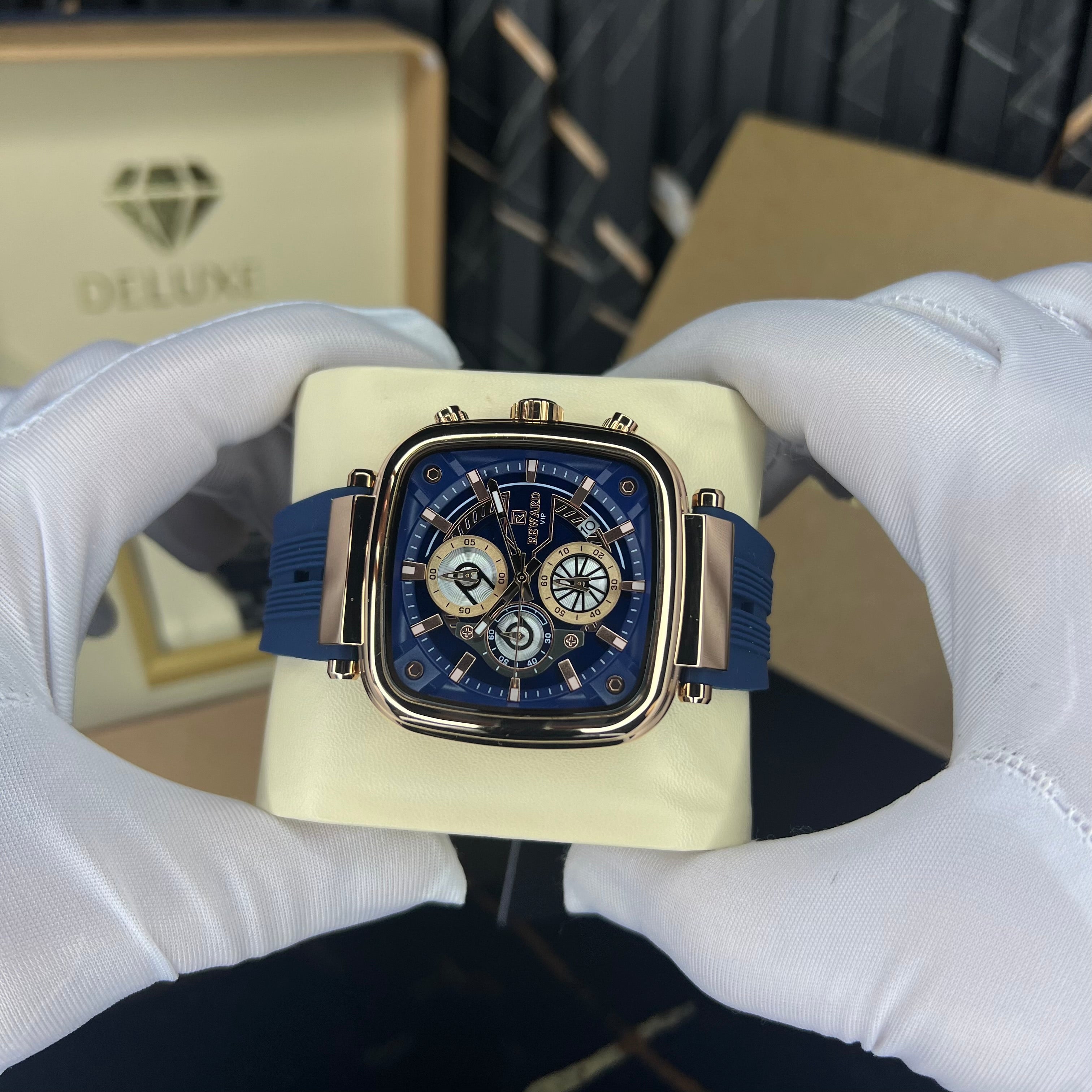 Stratex(blue rosegold)