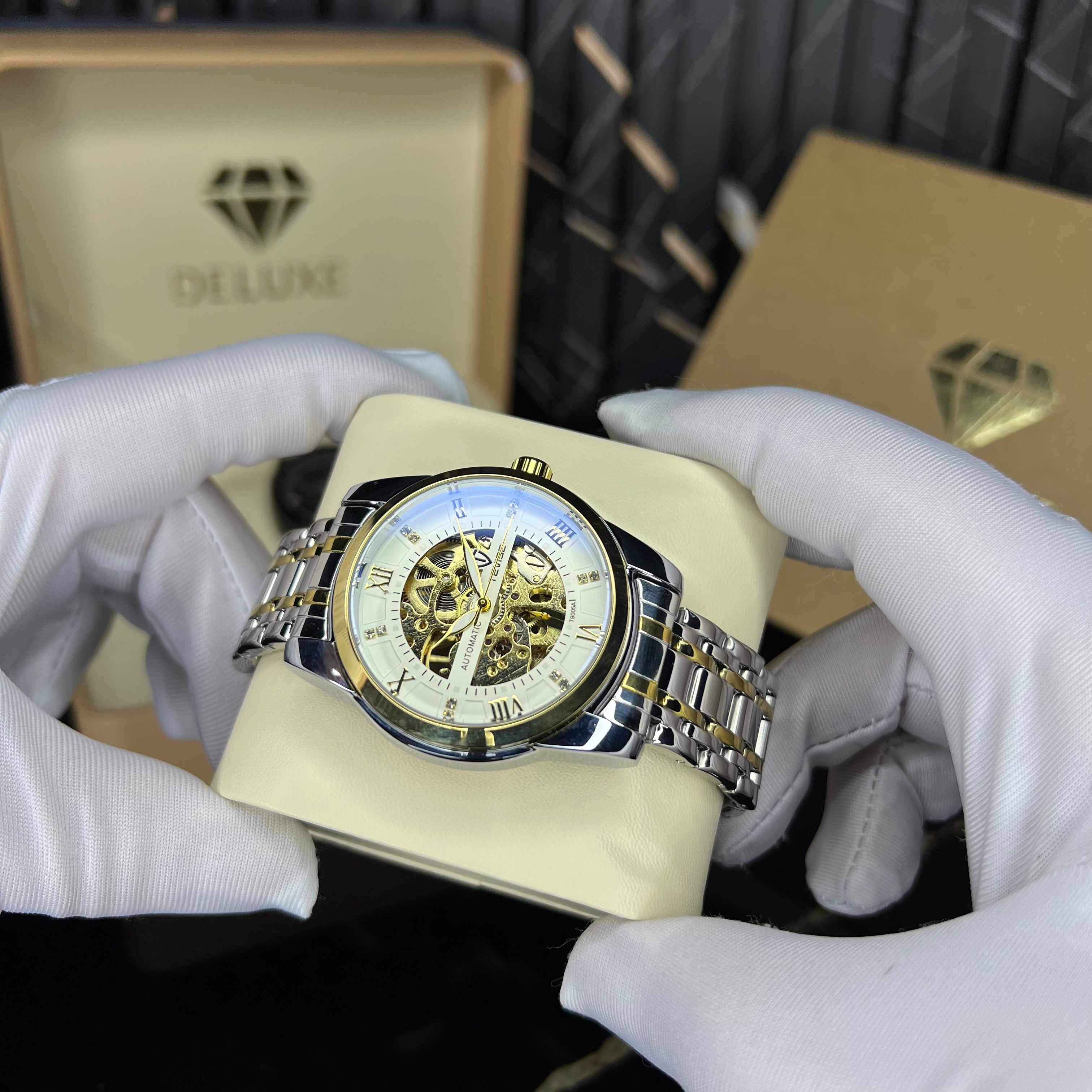 heritage skeleton(silver gold)