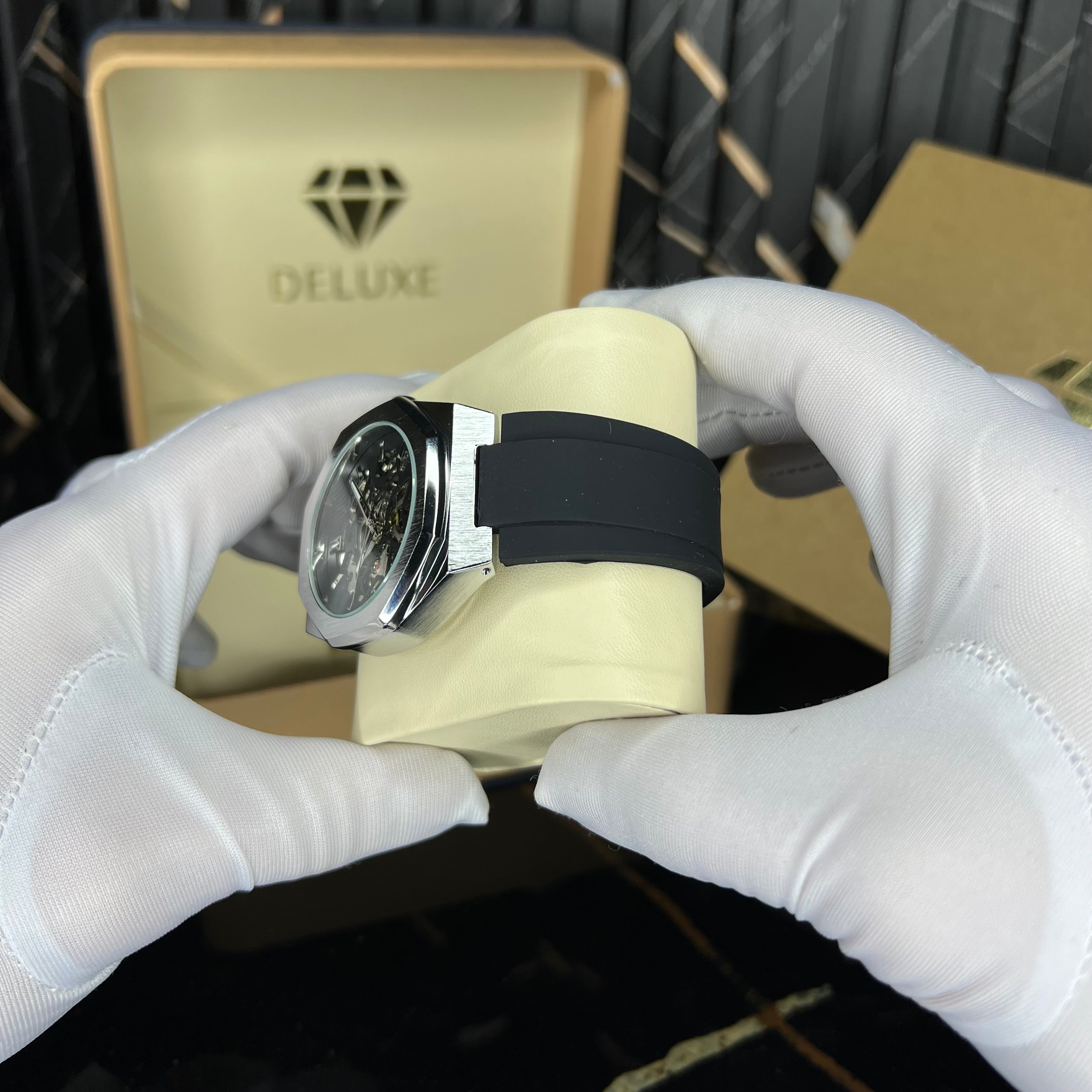 alertzy rubber(black silver)
