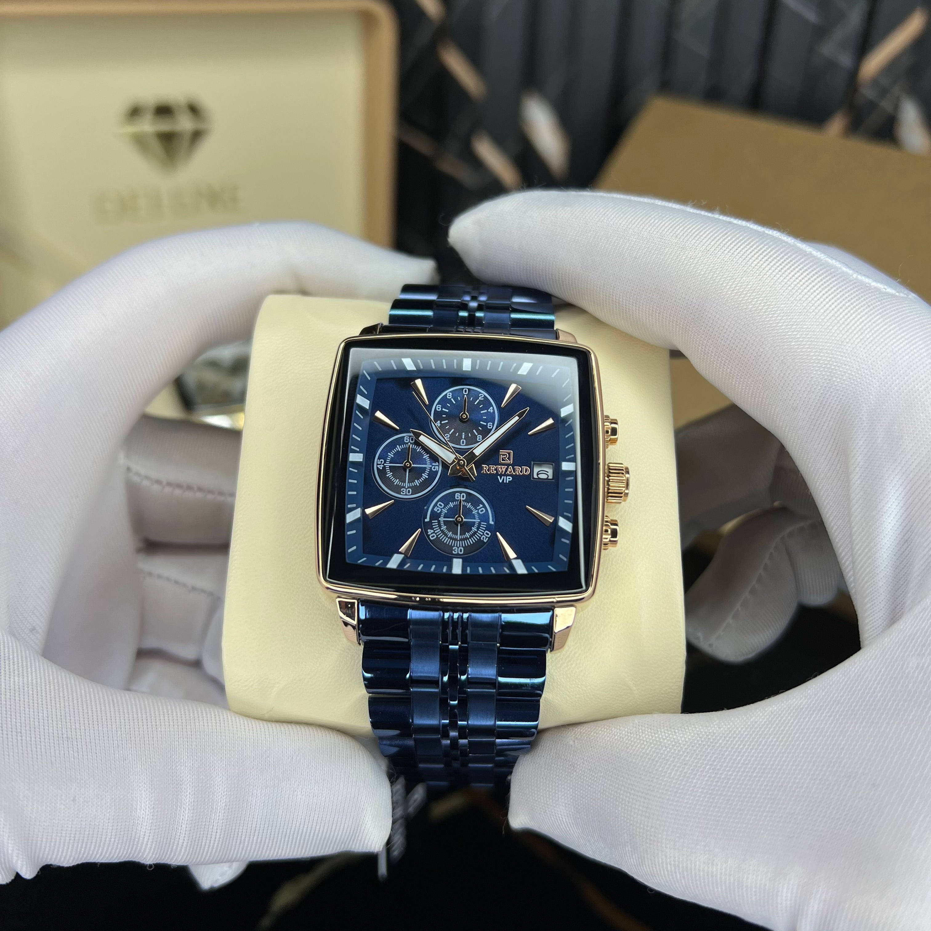 Squareline chrono(blue)