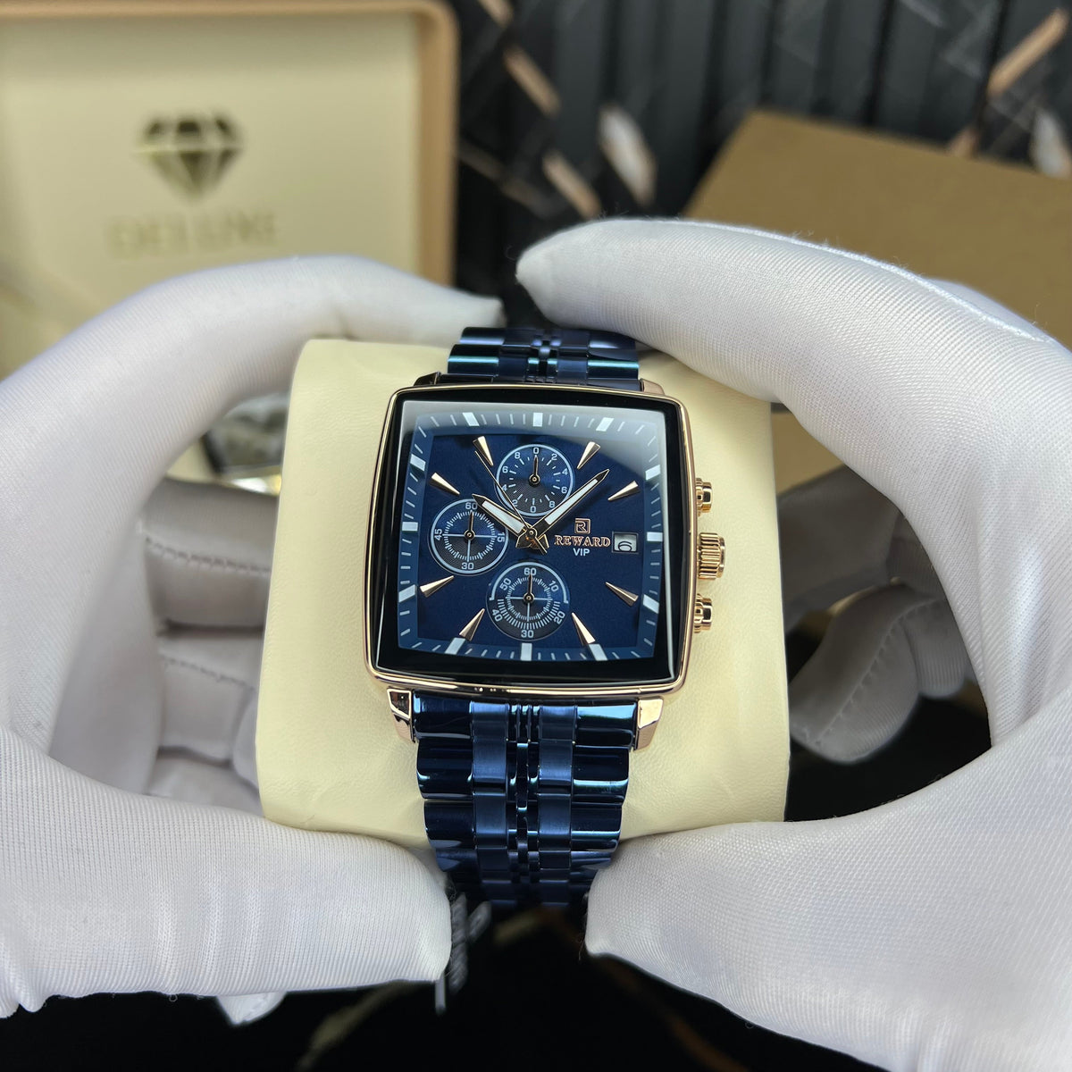 Squareline chrono(blue)