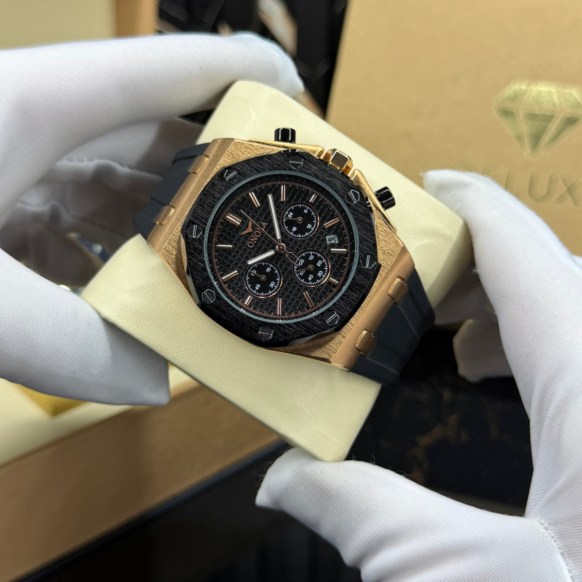 Monarch(black rosegold)