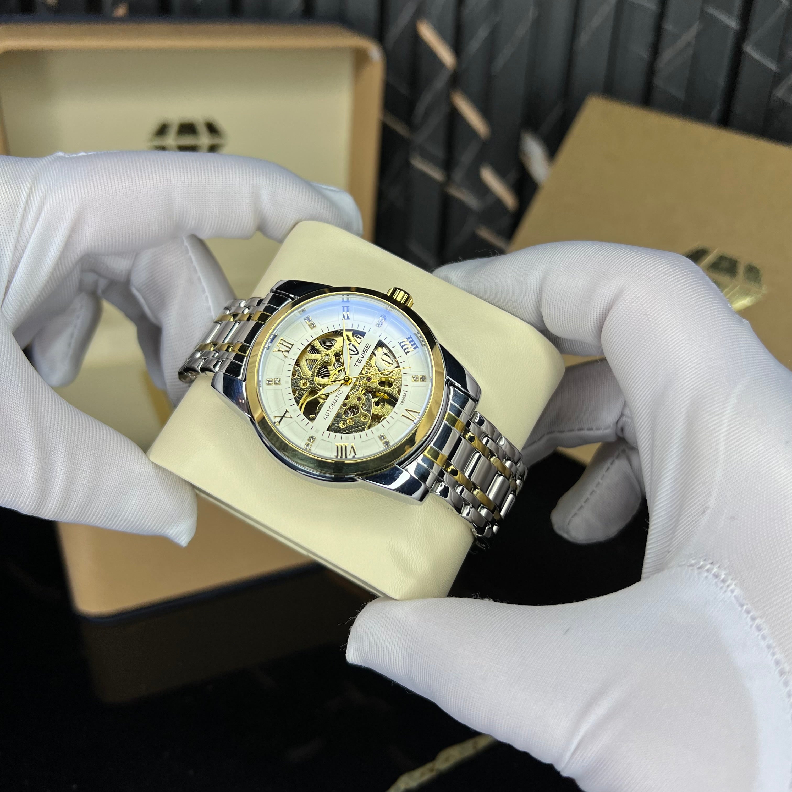 heritage skeleton(silver gold)