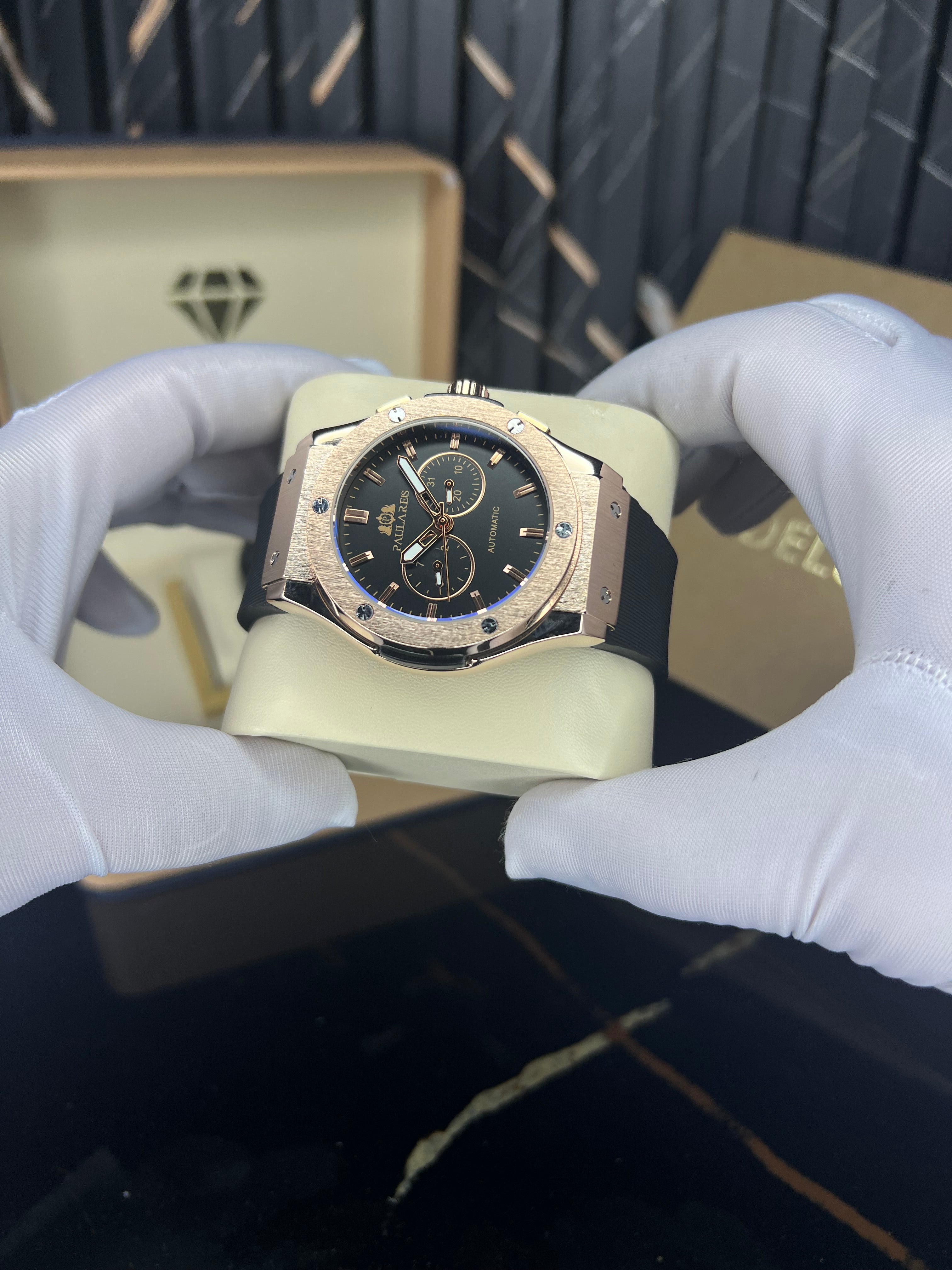 steelar(black rosegold)