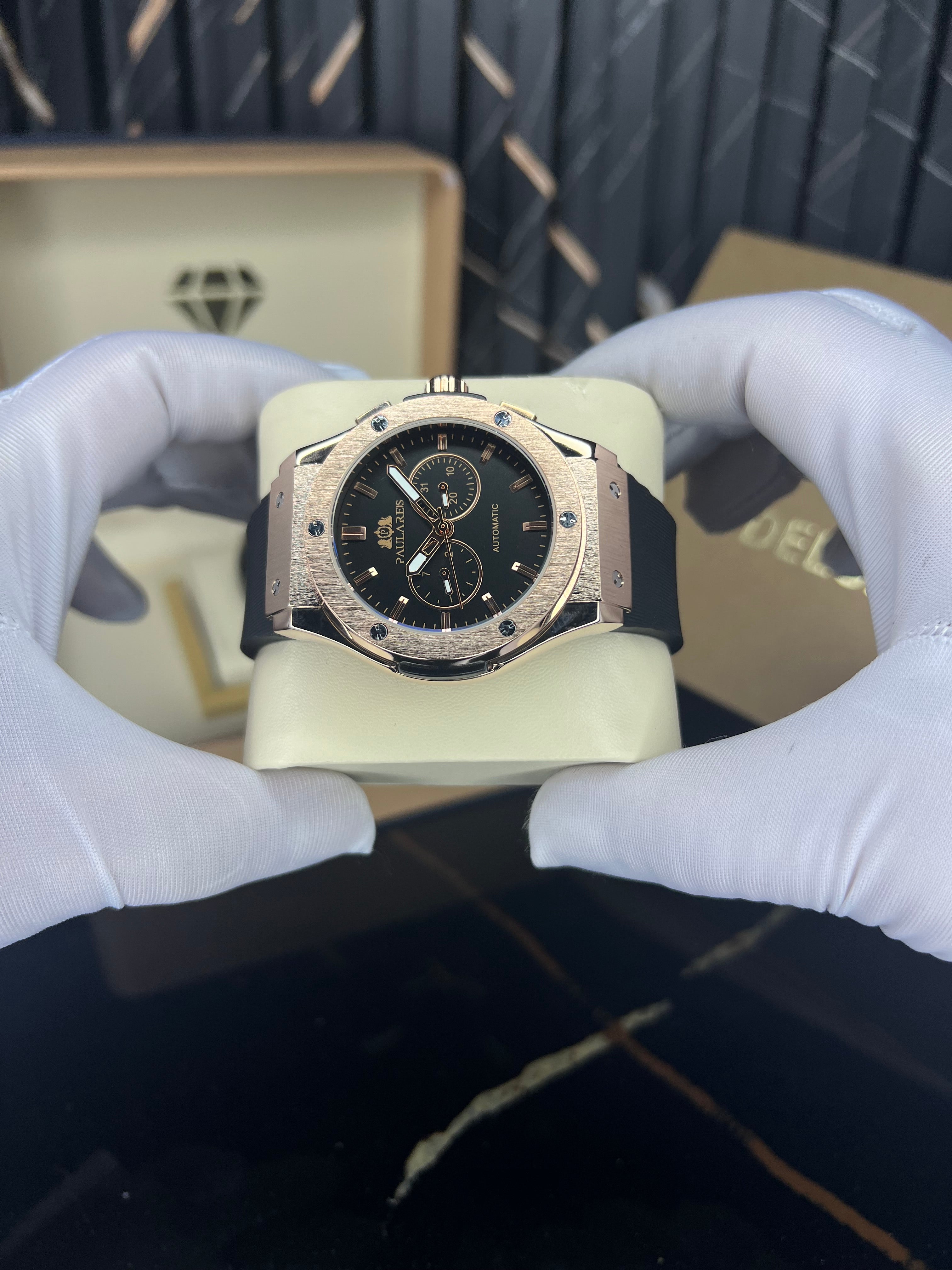 steelar(black rosegold)