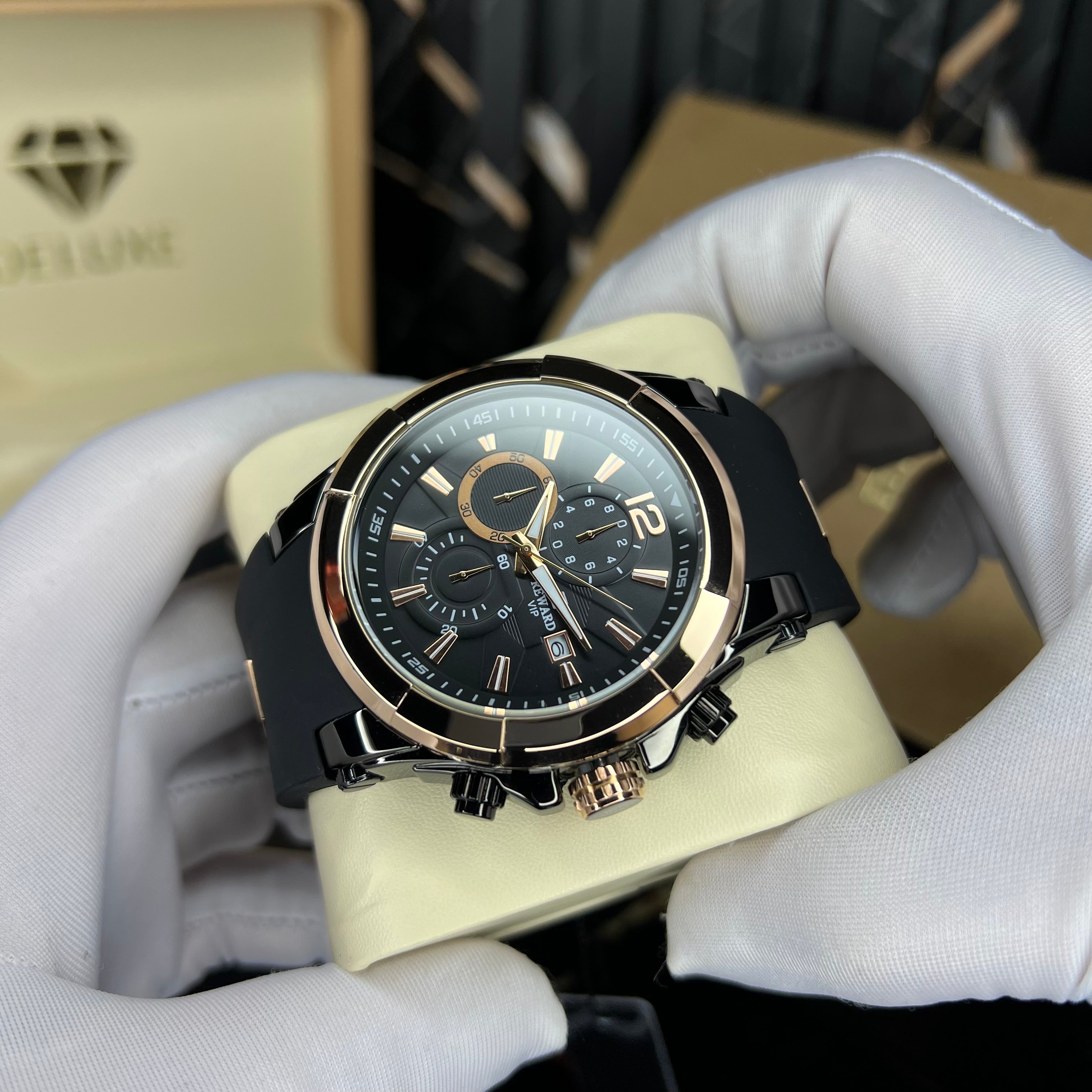 quadra(black rosegold)