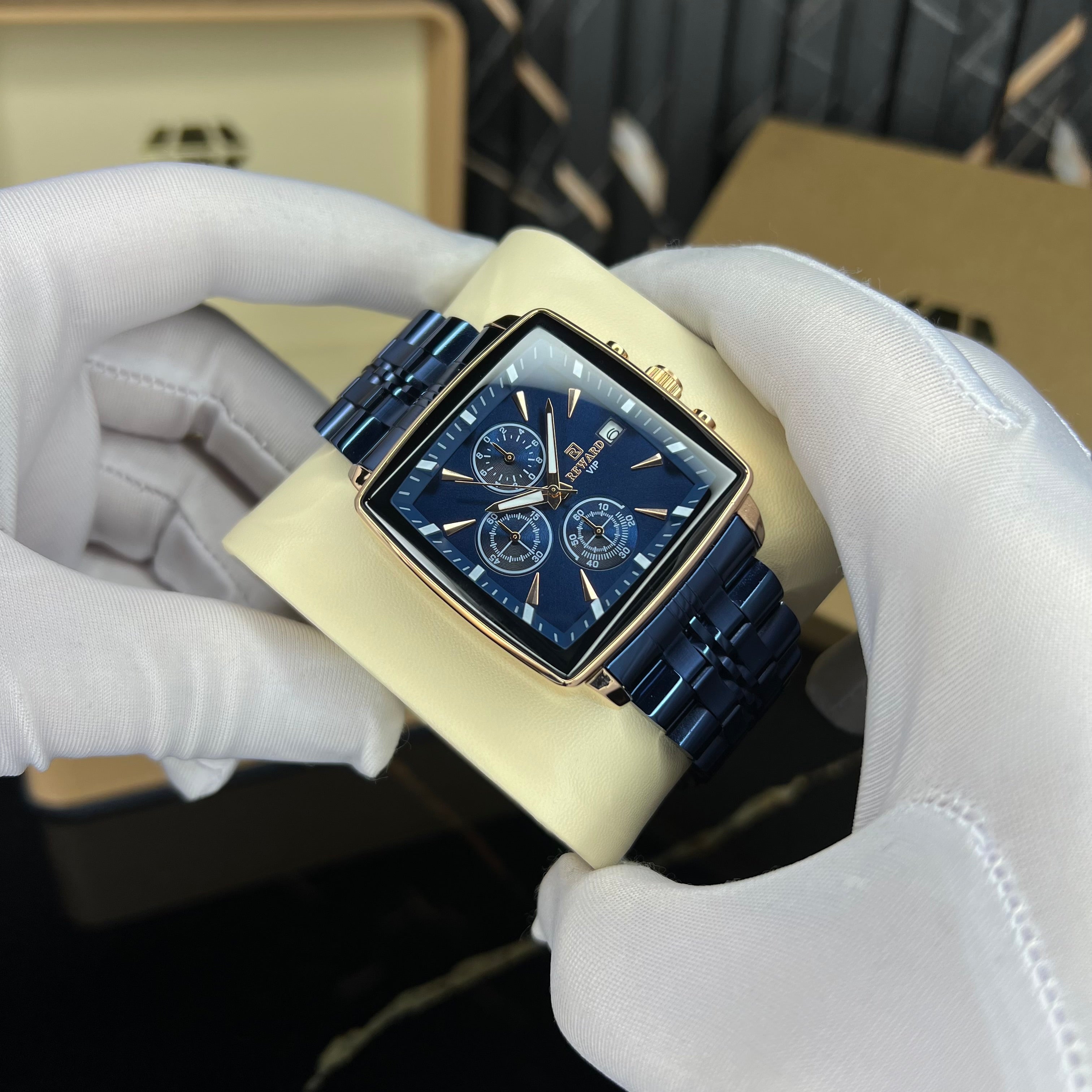 Squareline chrono(blue)
