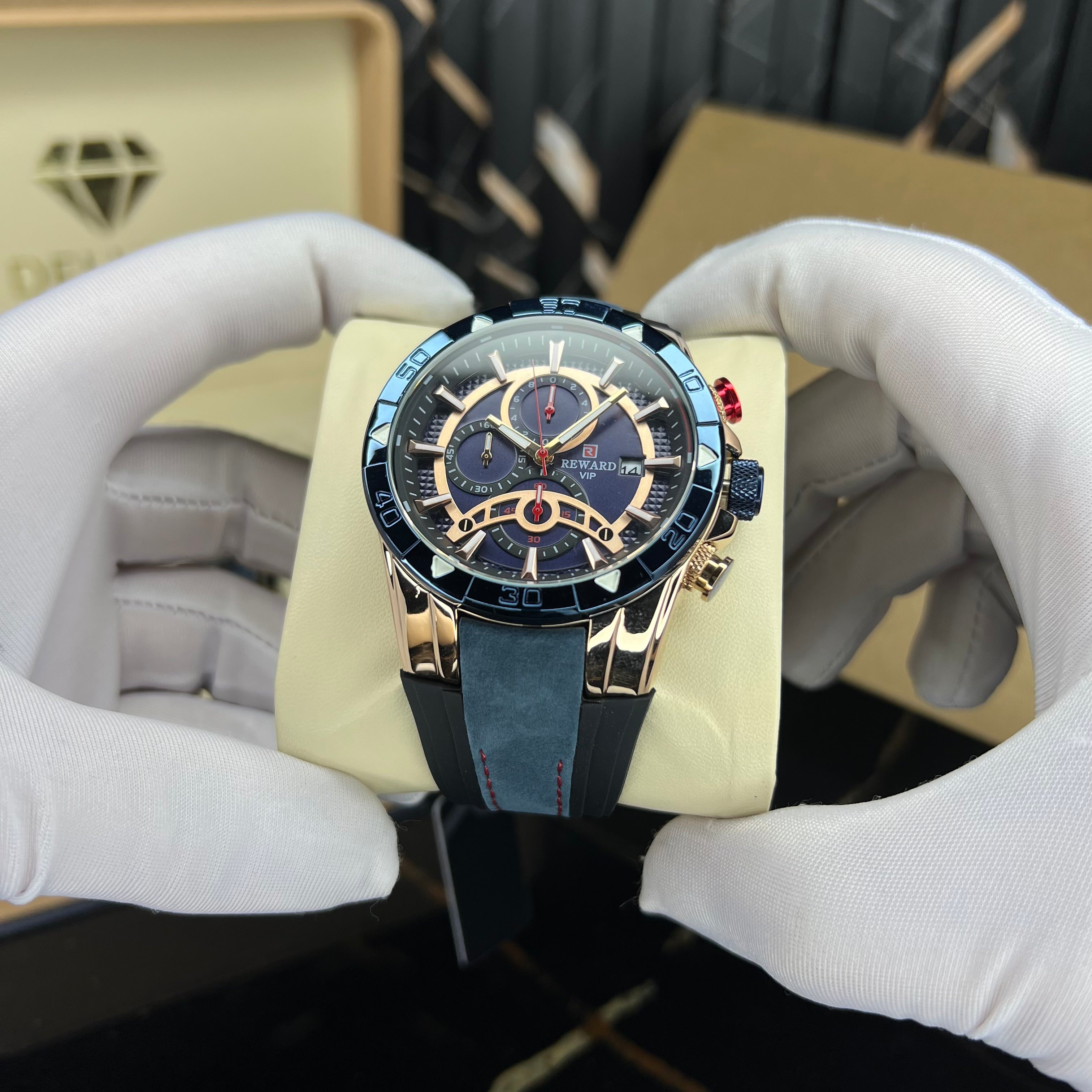 astrolabe(blue rosegold)