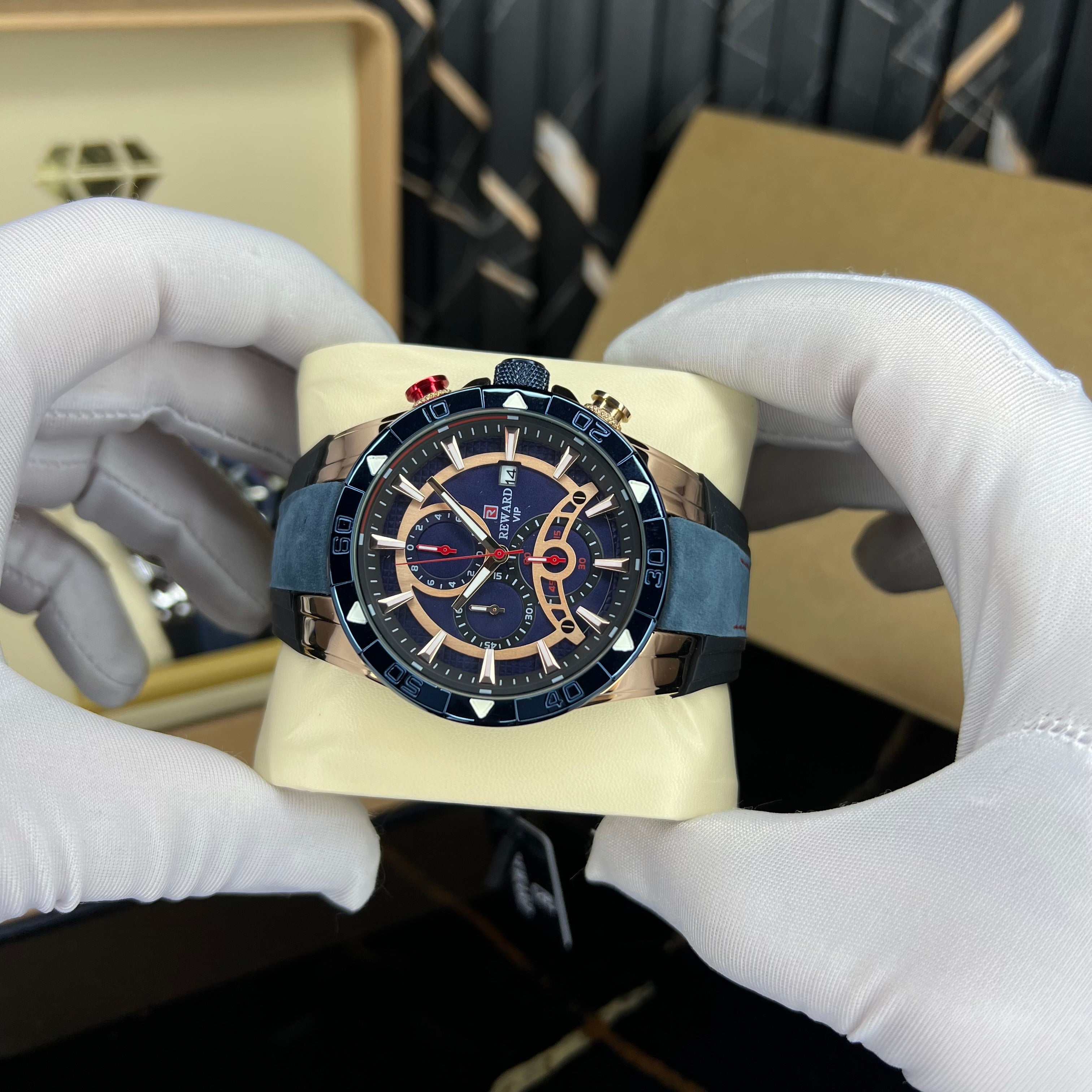 astrolabe(blue rosegold)