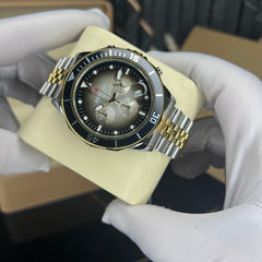 goldwave chrono(silver gold)