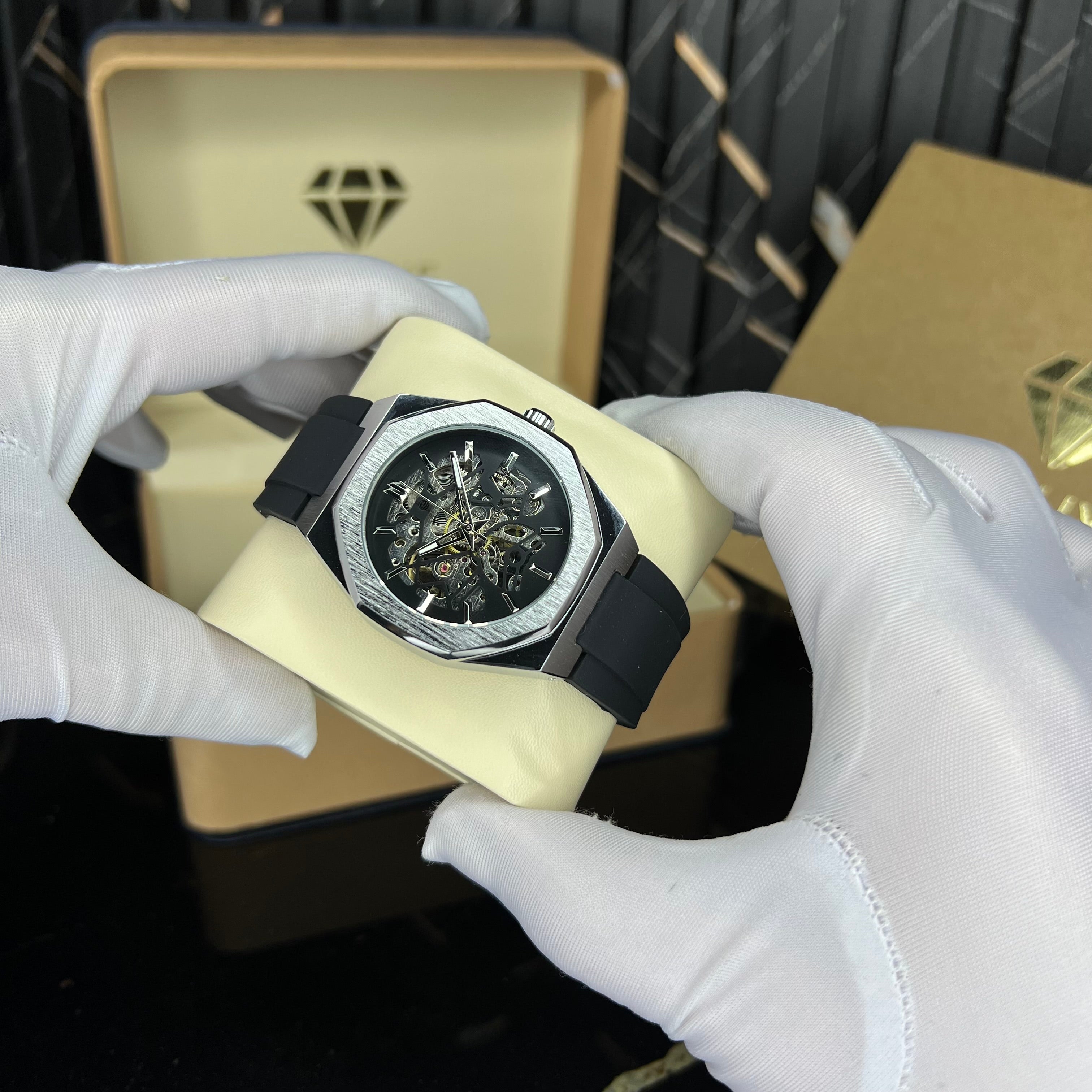 alertzy rubber(black silver)