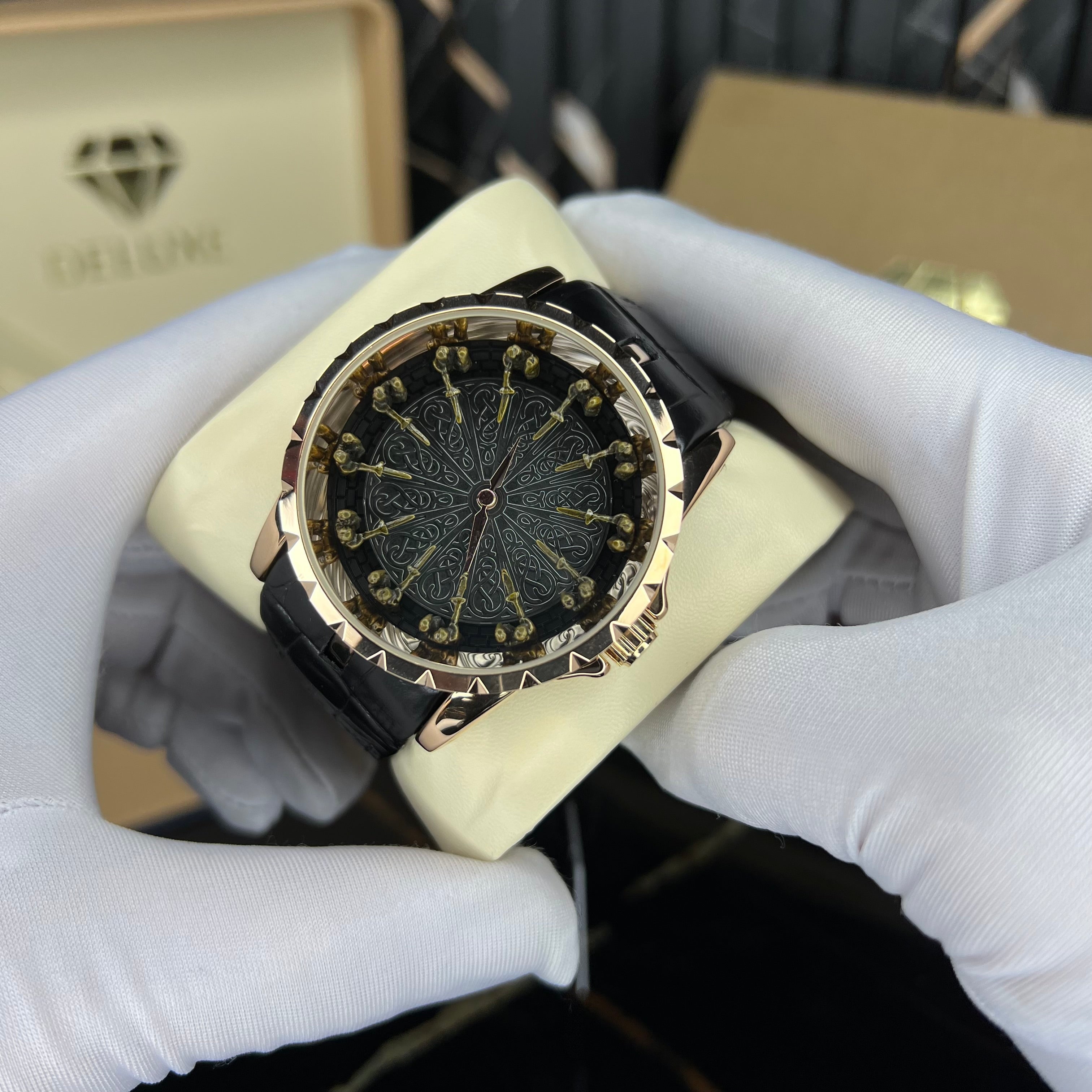 knights(rosegold black)