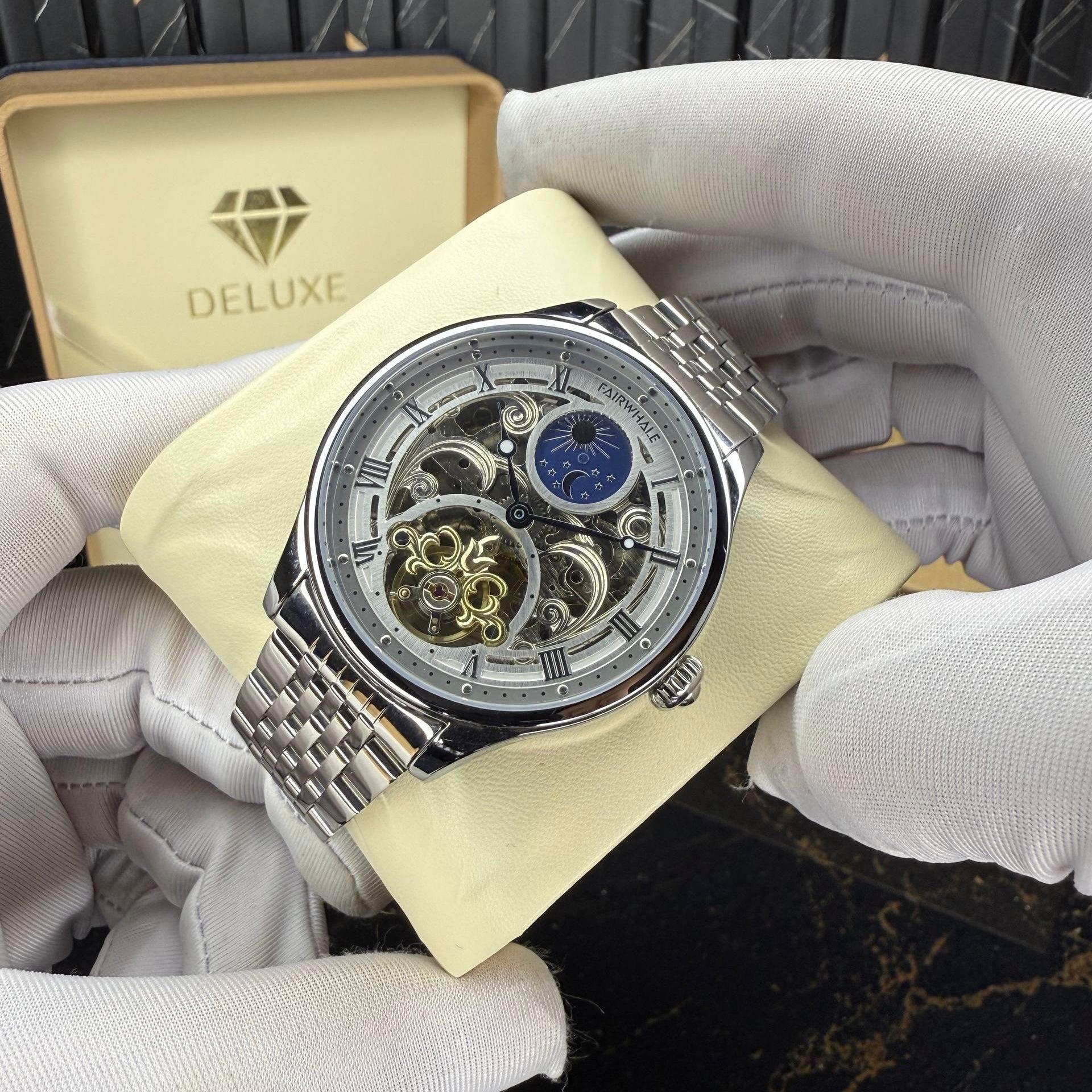 Heritage moonphase(silver)