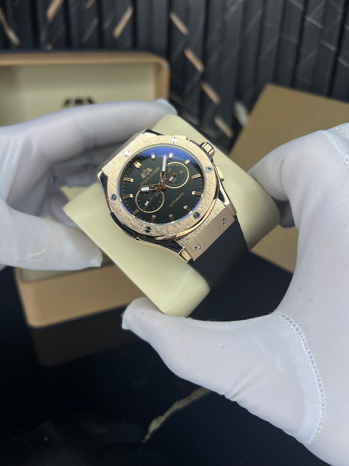 steelar(black rosegold)