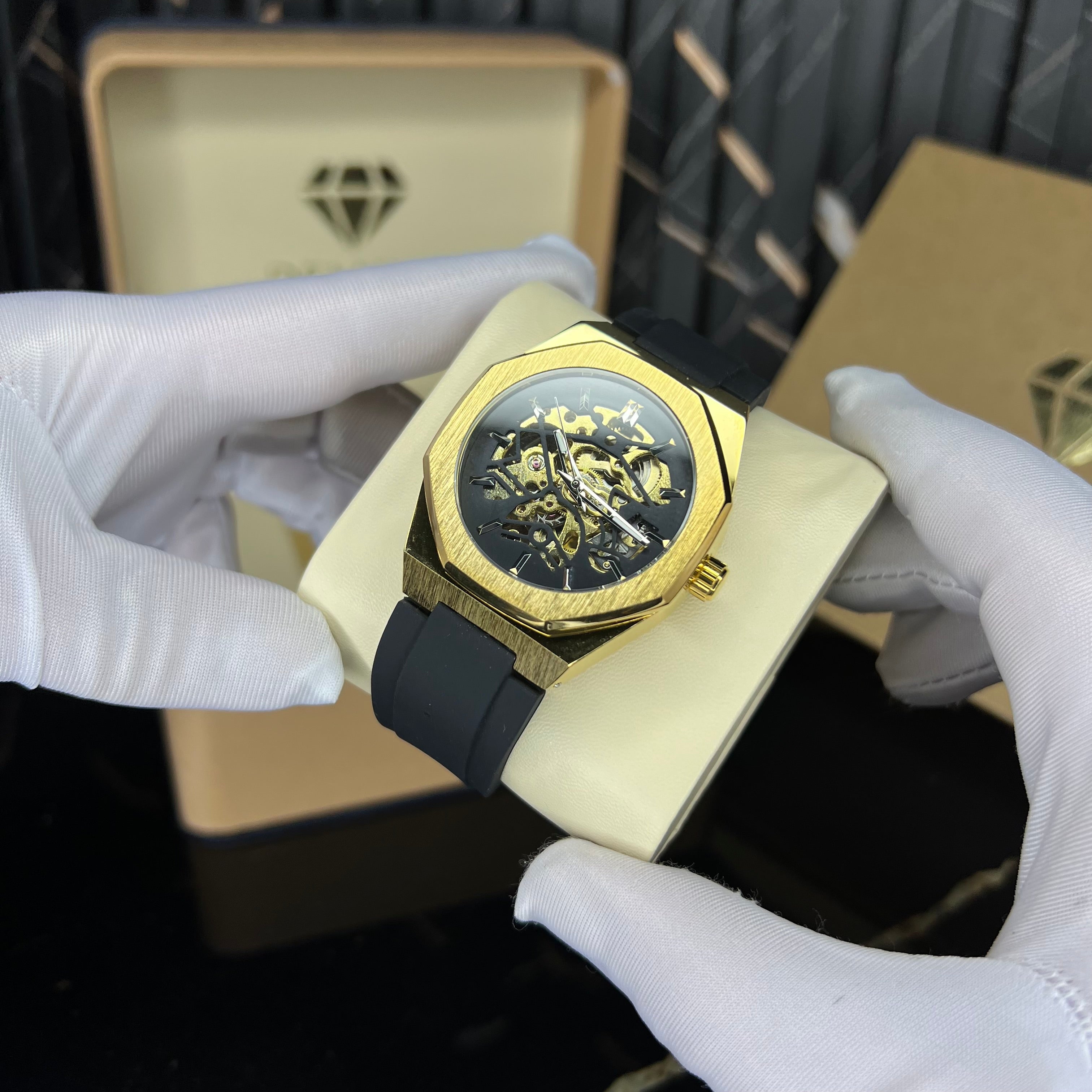 alertzy rubber(black gold)