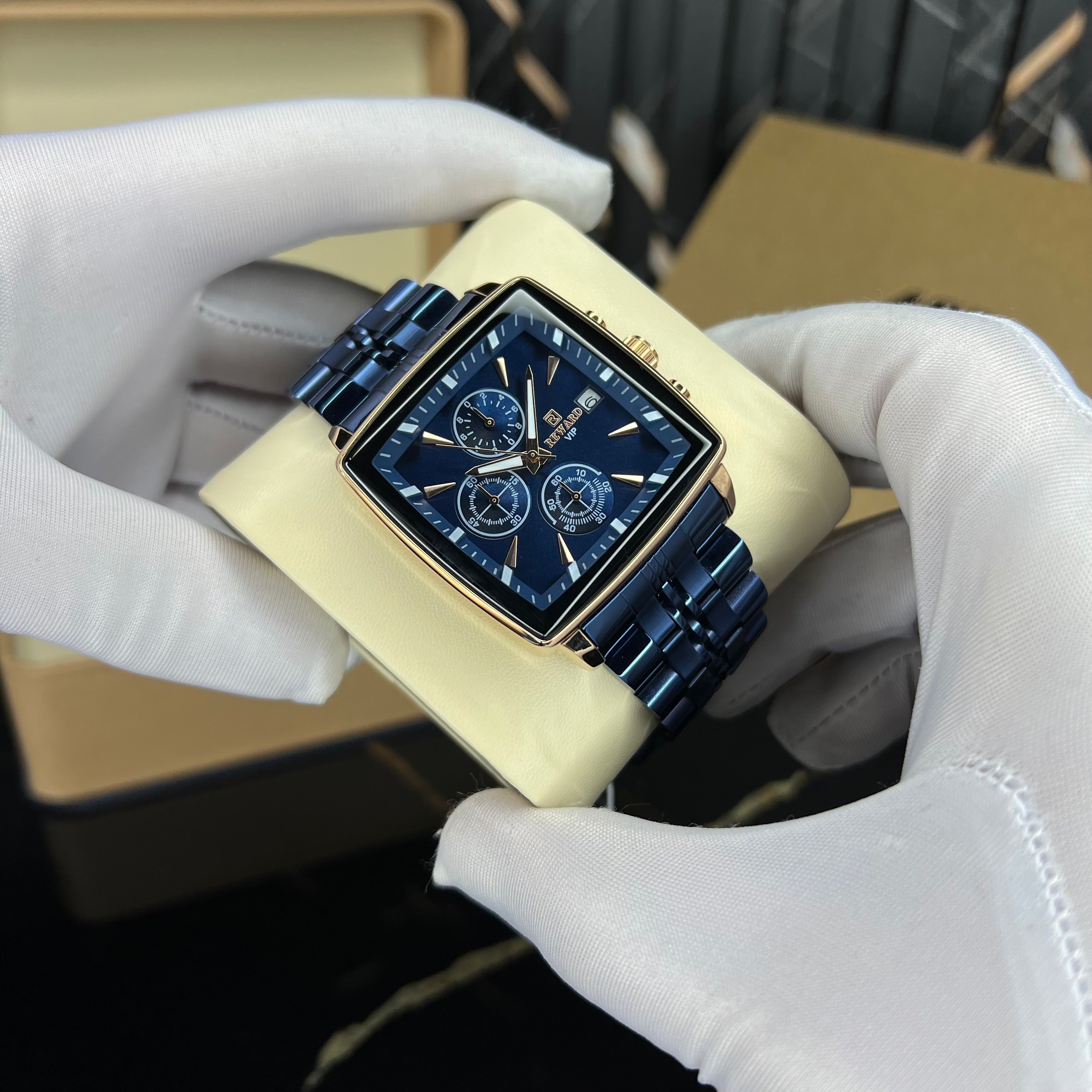 Squareline chrono(blue)