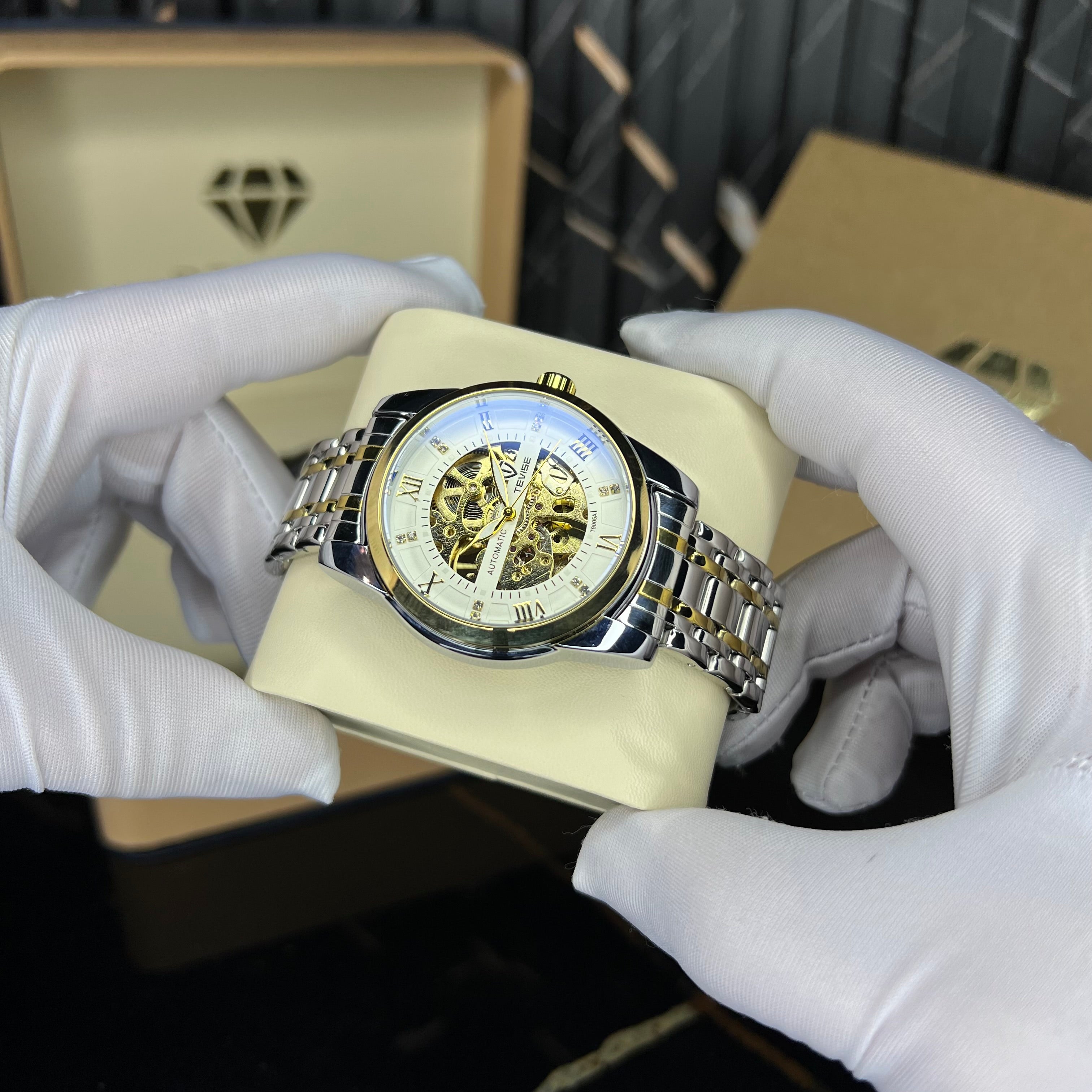 heritage skeleton(silver gold)