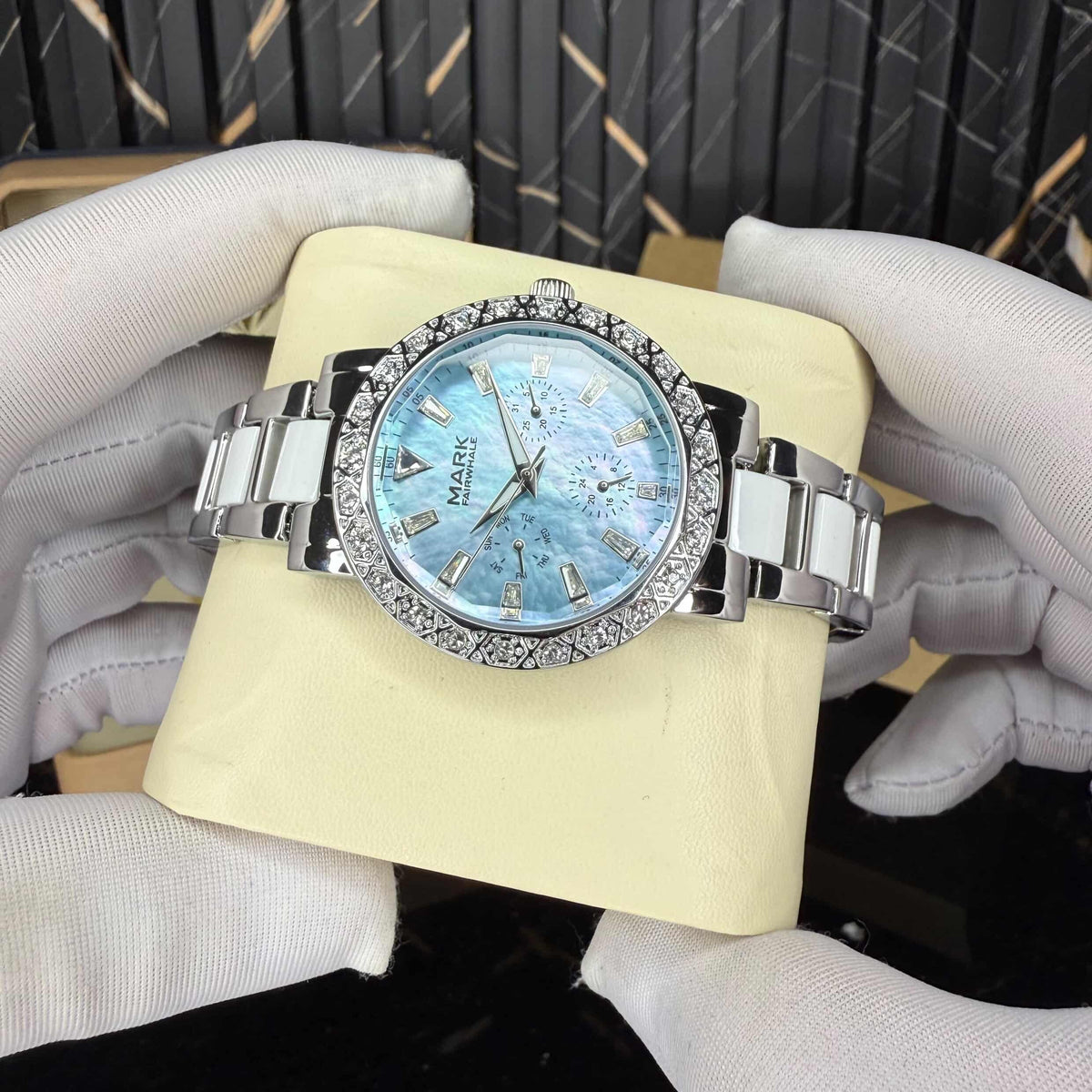 Pearl radiance(silver blue)