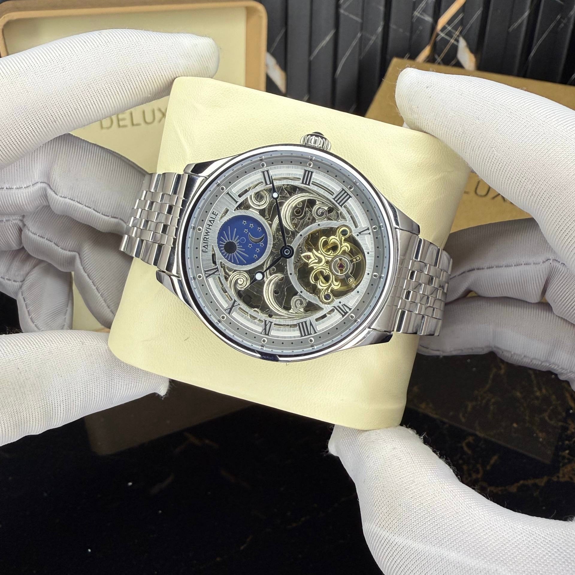 Heritage moonphase(silver)