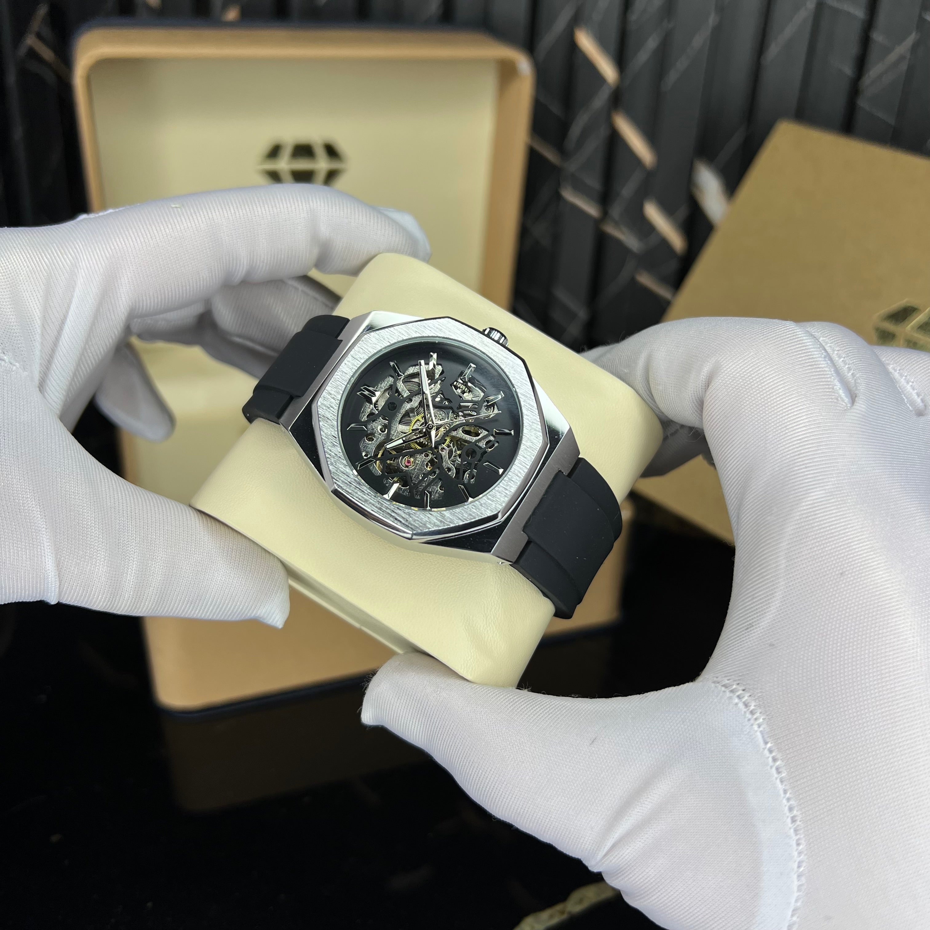alertzy rubber(black silver)