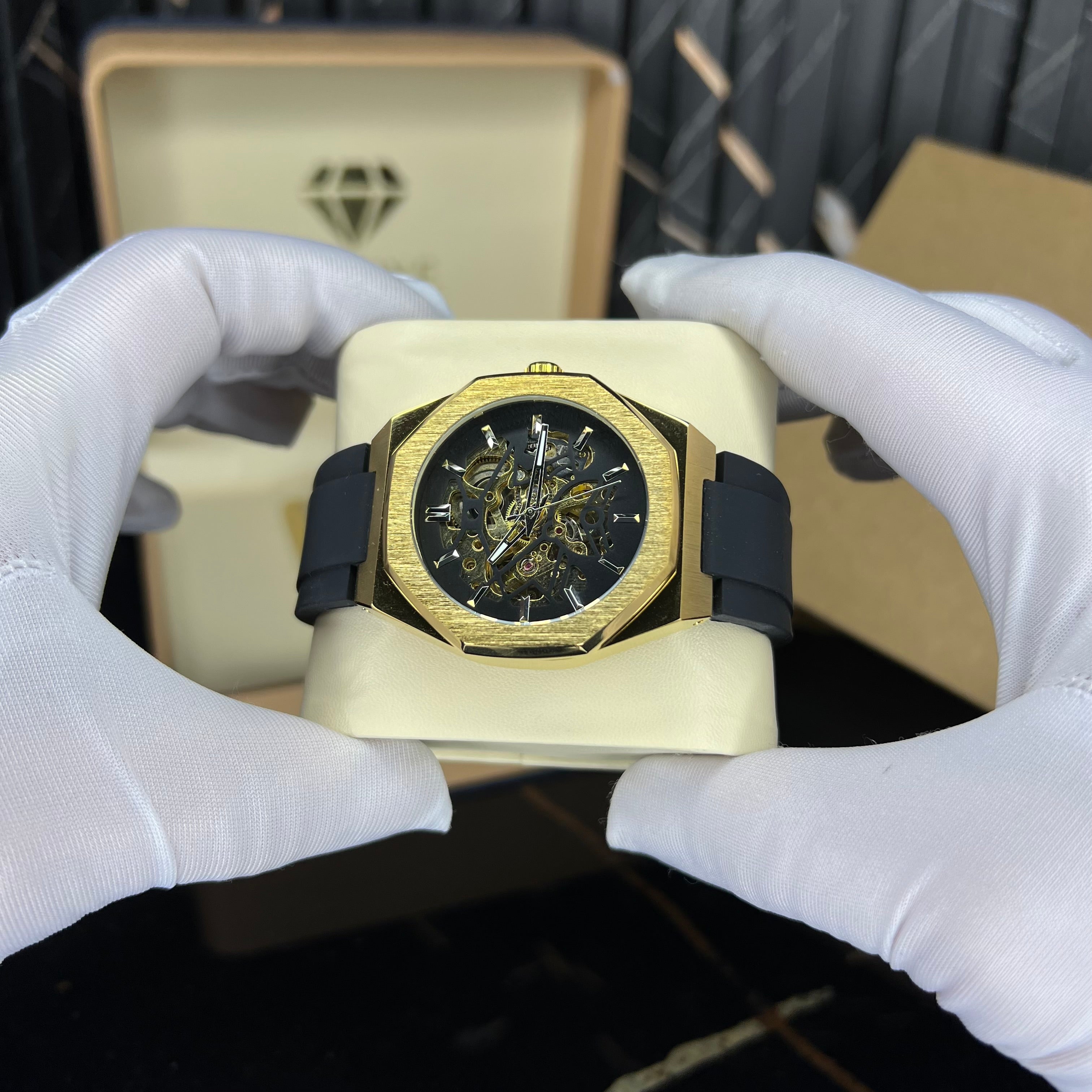 alertzy rubber(black gold)