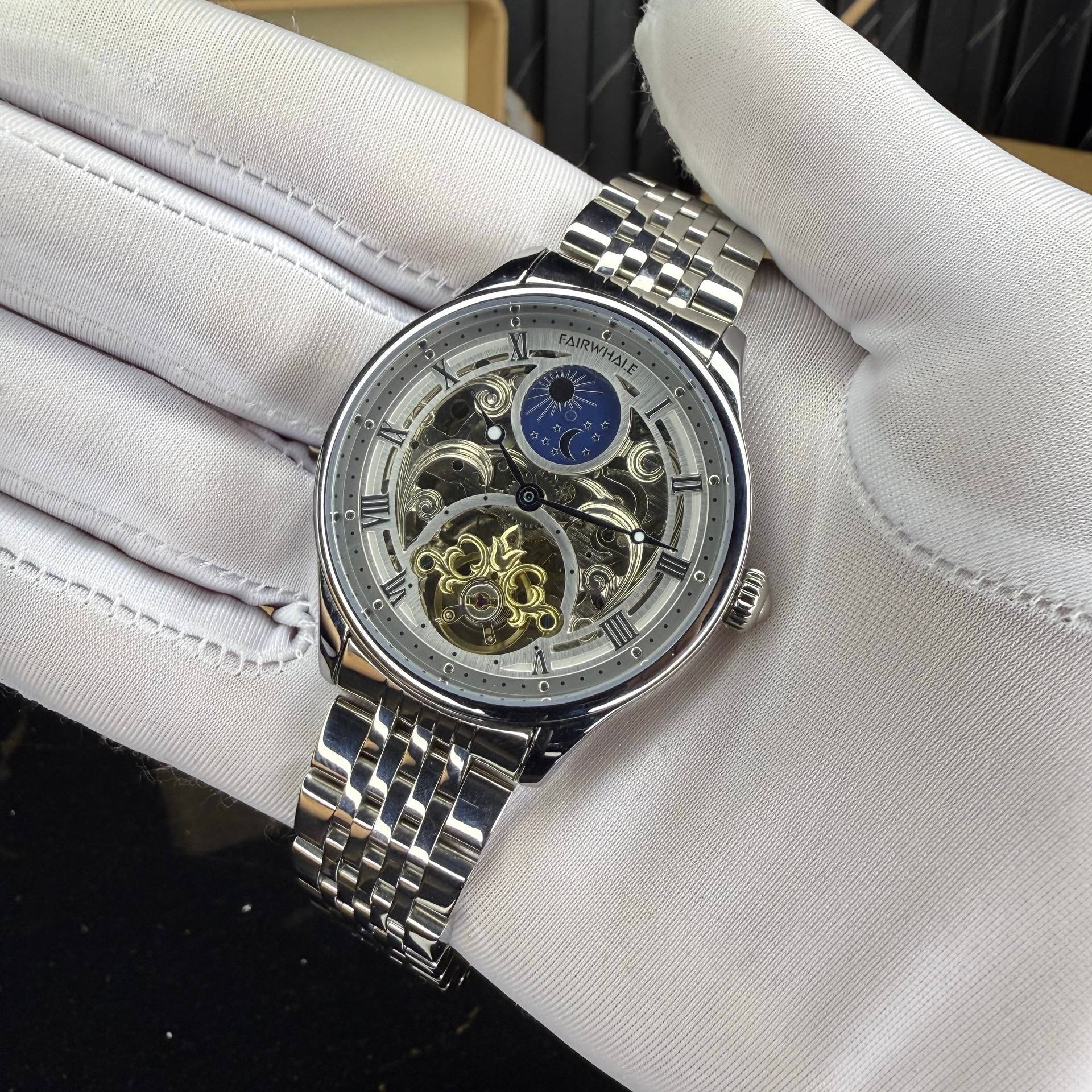 Heritage moonphase(silver)