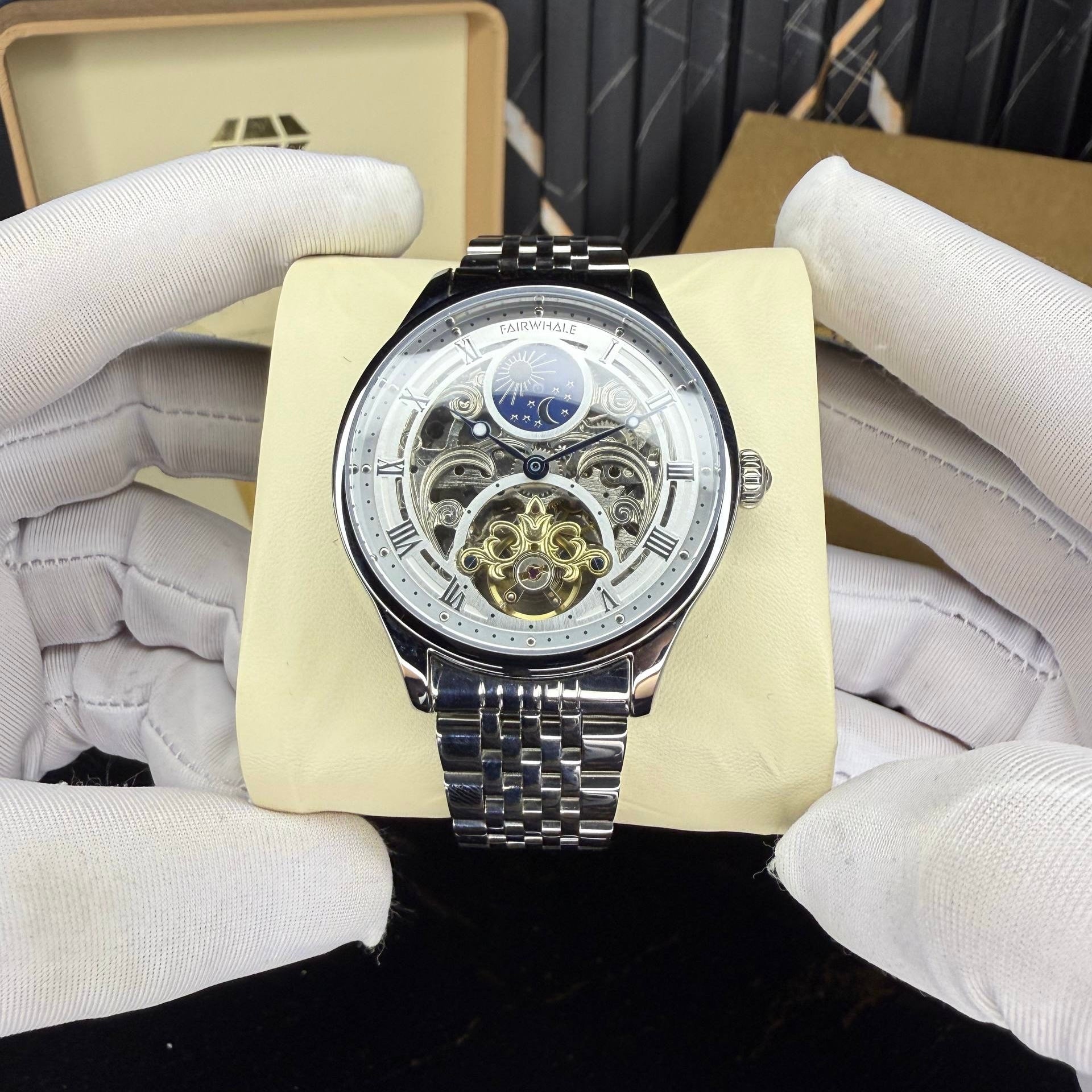 Heritage moonphase(silver)