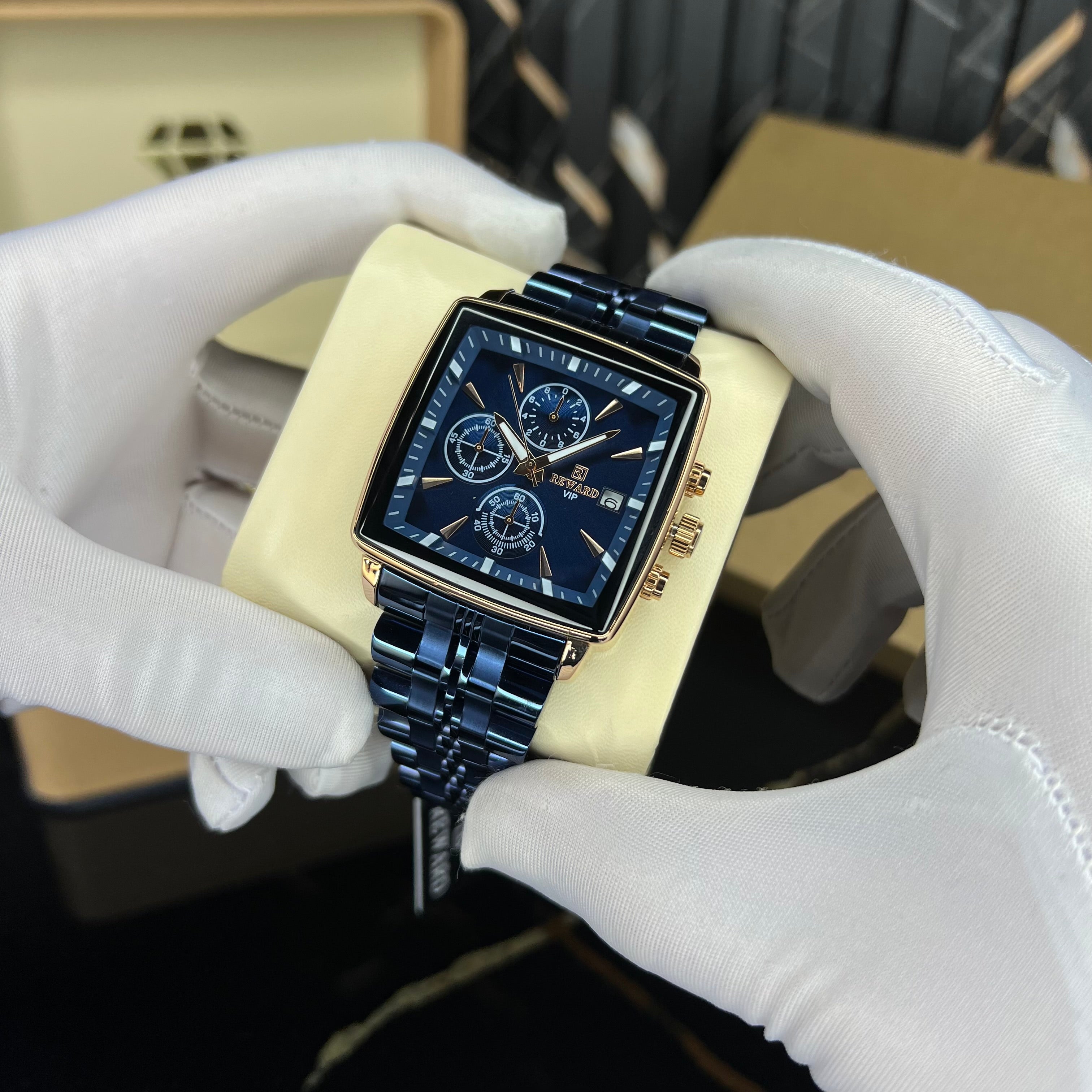 Squareline chrono(blue)