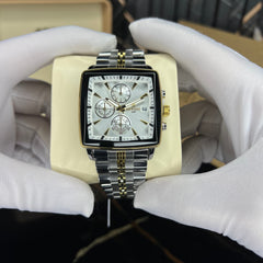 squareline chrono(silver gold)