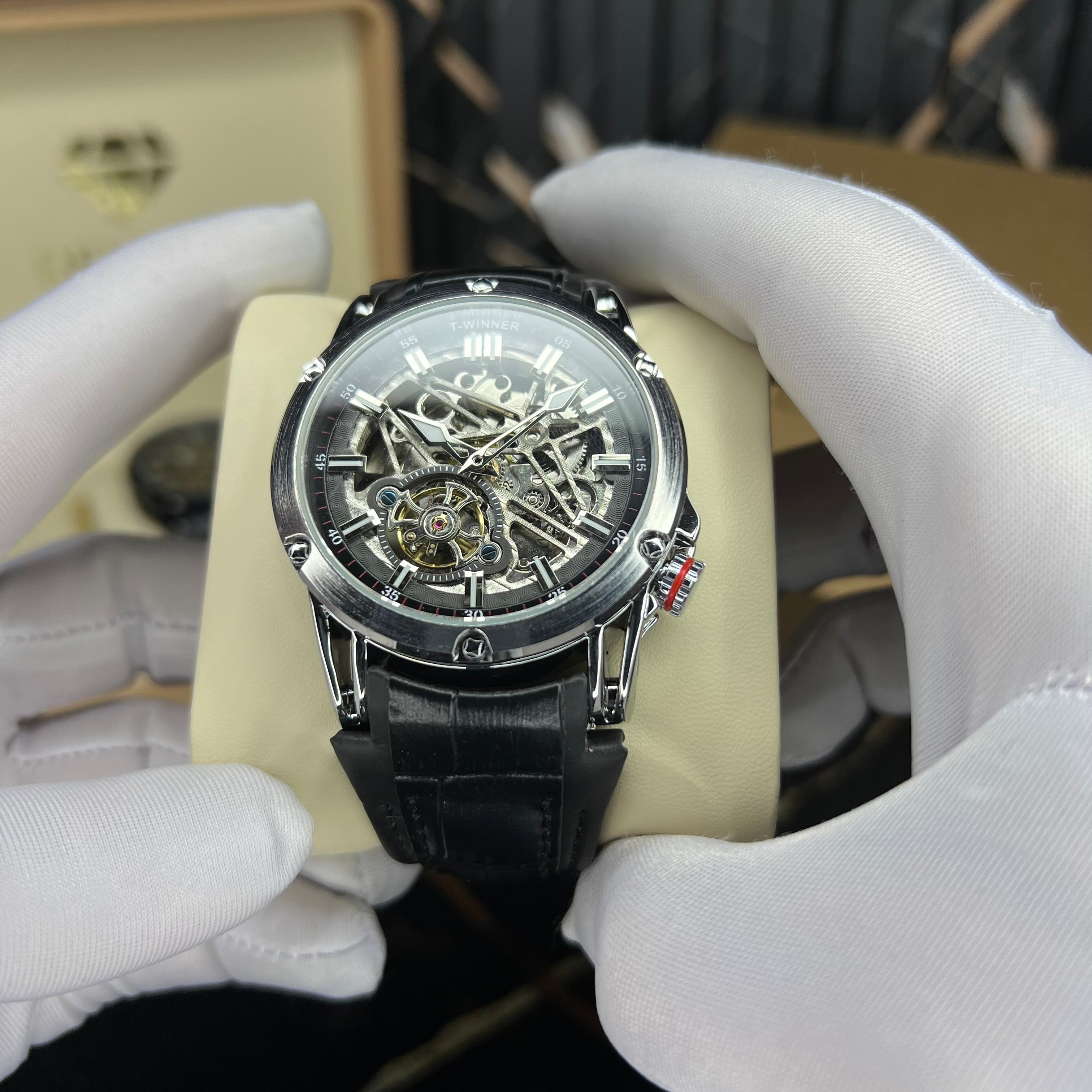 aureon skeletal(black silver)