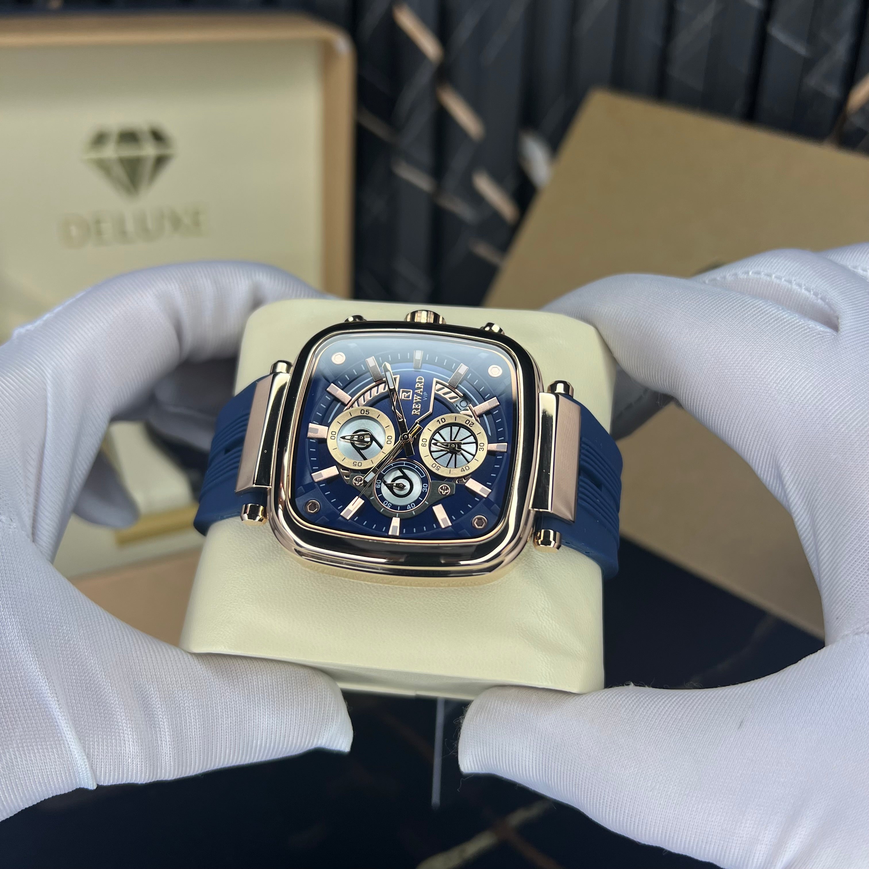 Stratex(blue rosegold)