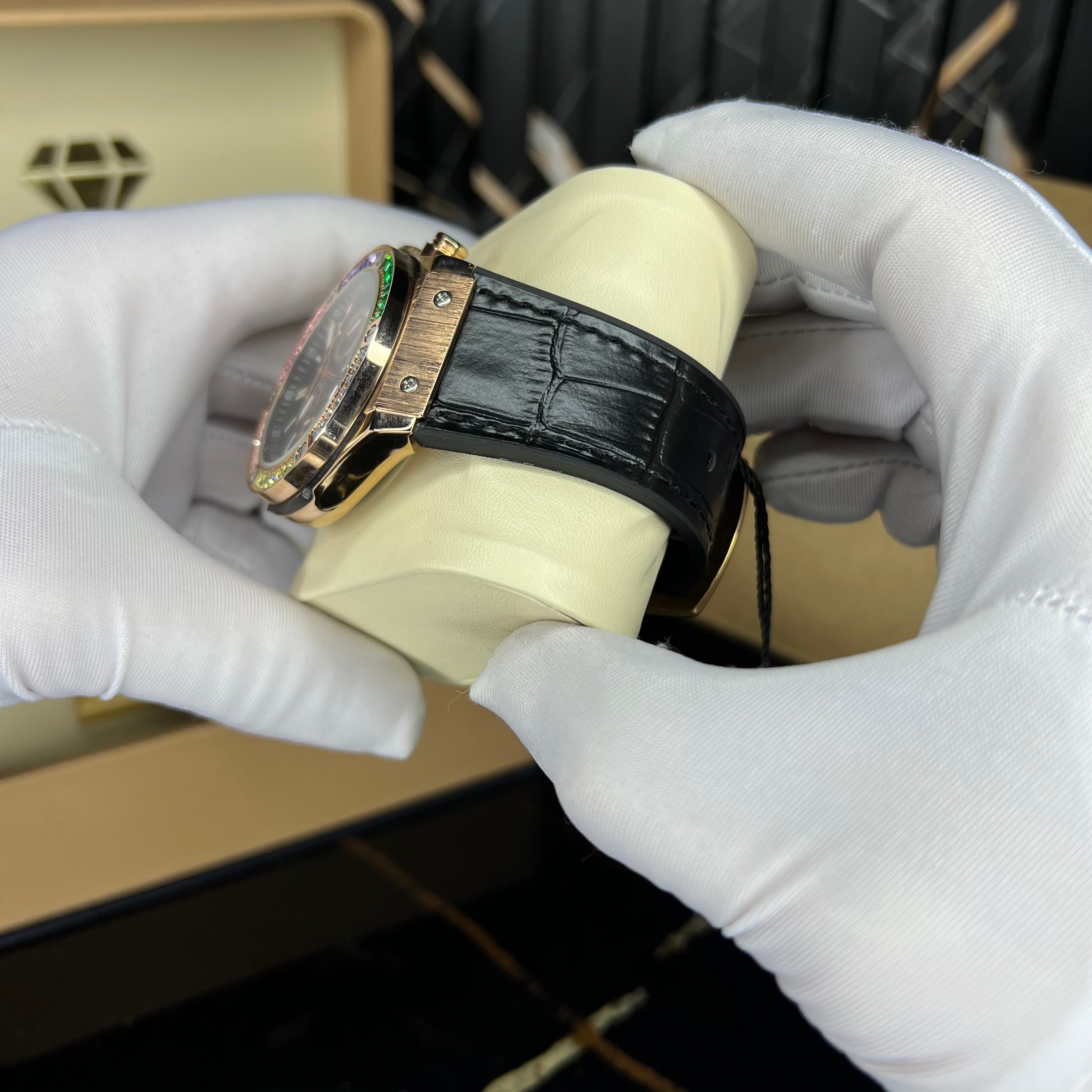 gemstone (black rosegold)
