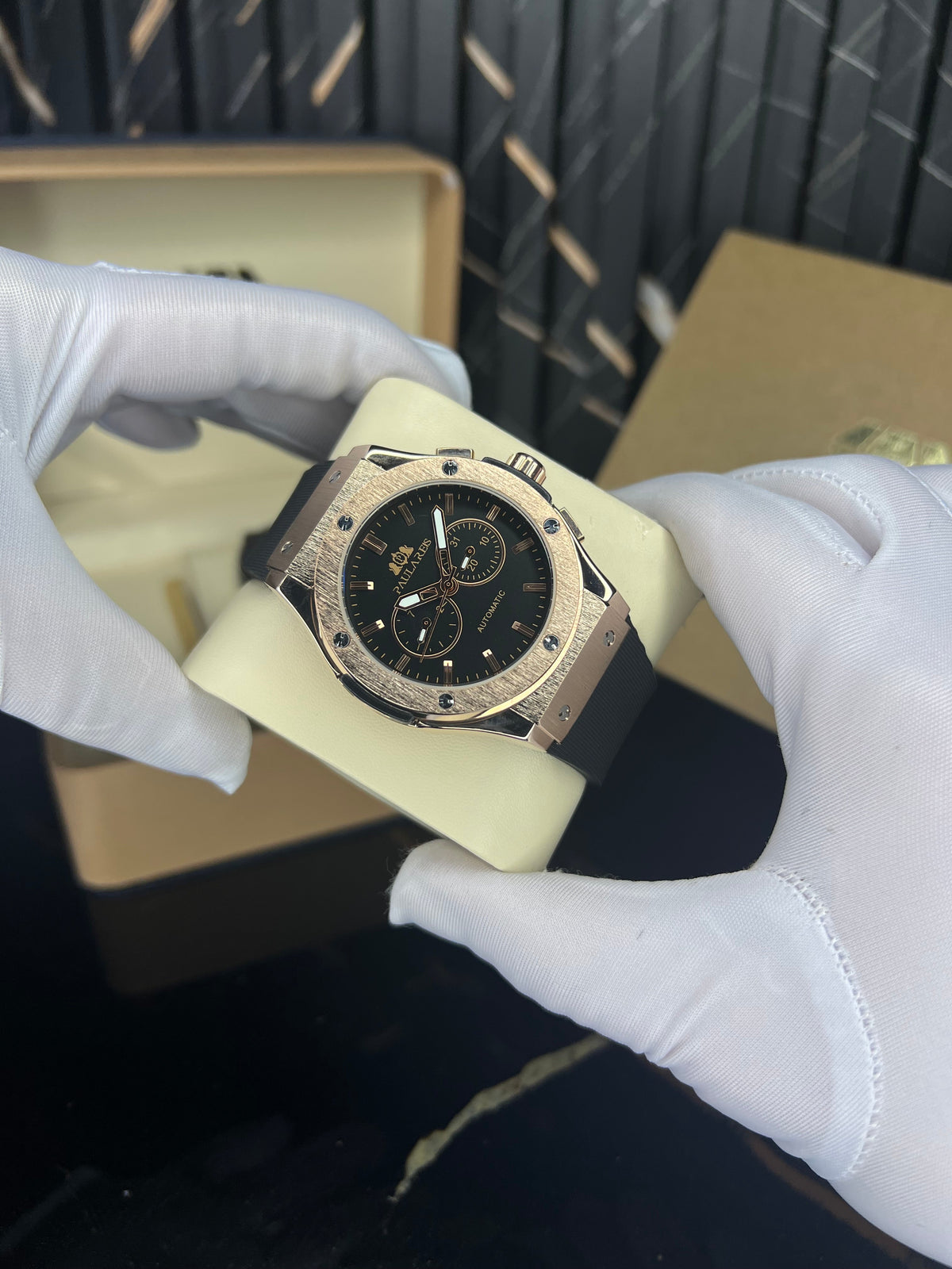 steelar(black rosegold)