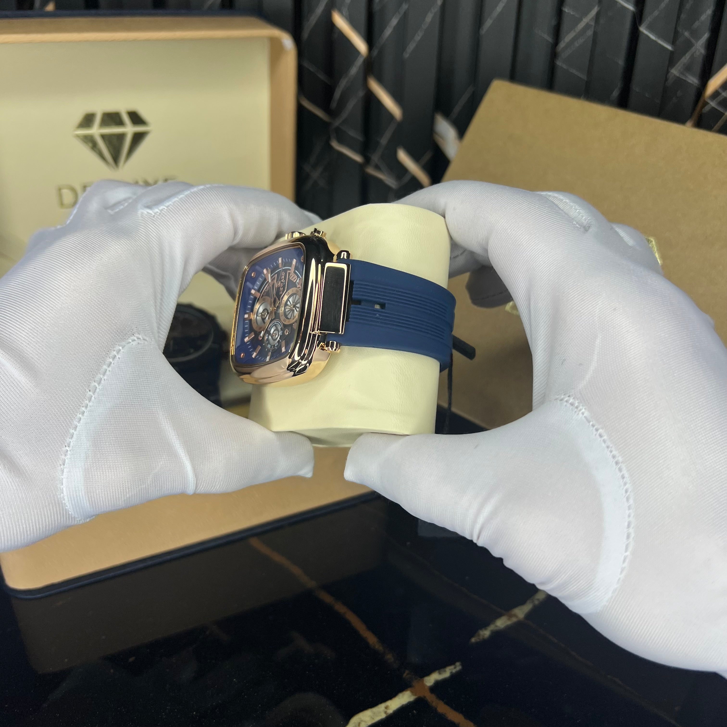 Stratex(blue rosegold)