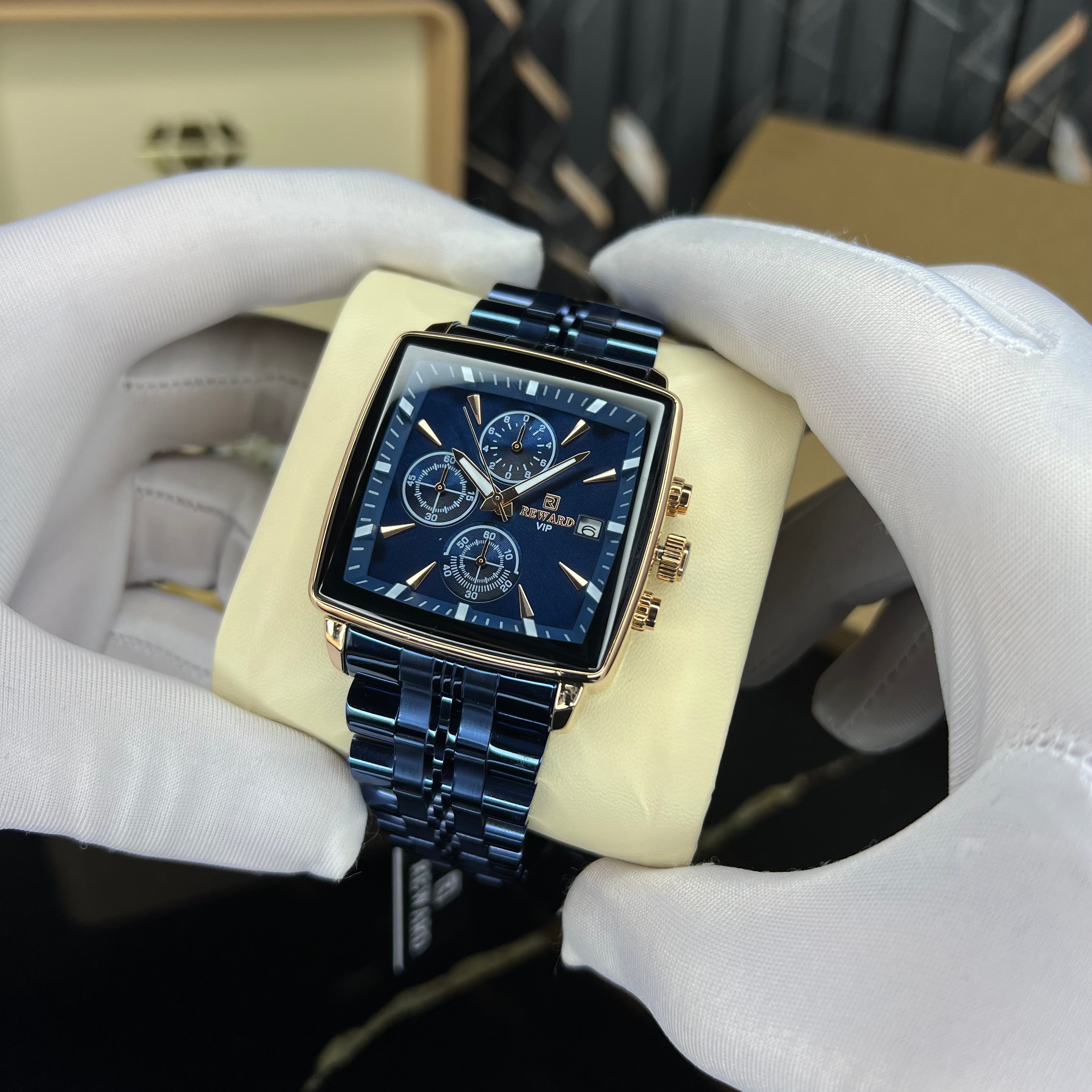 Squareline chrono(blue)