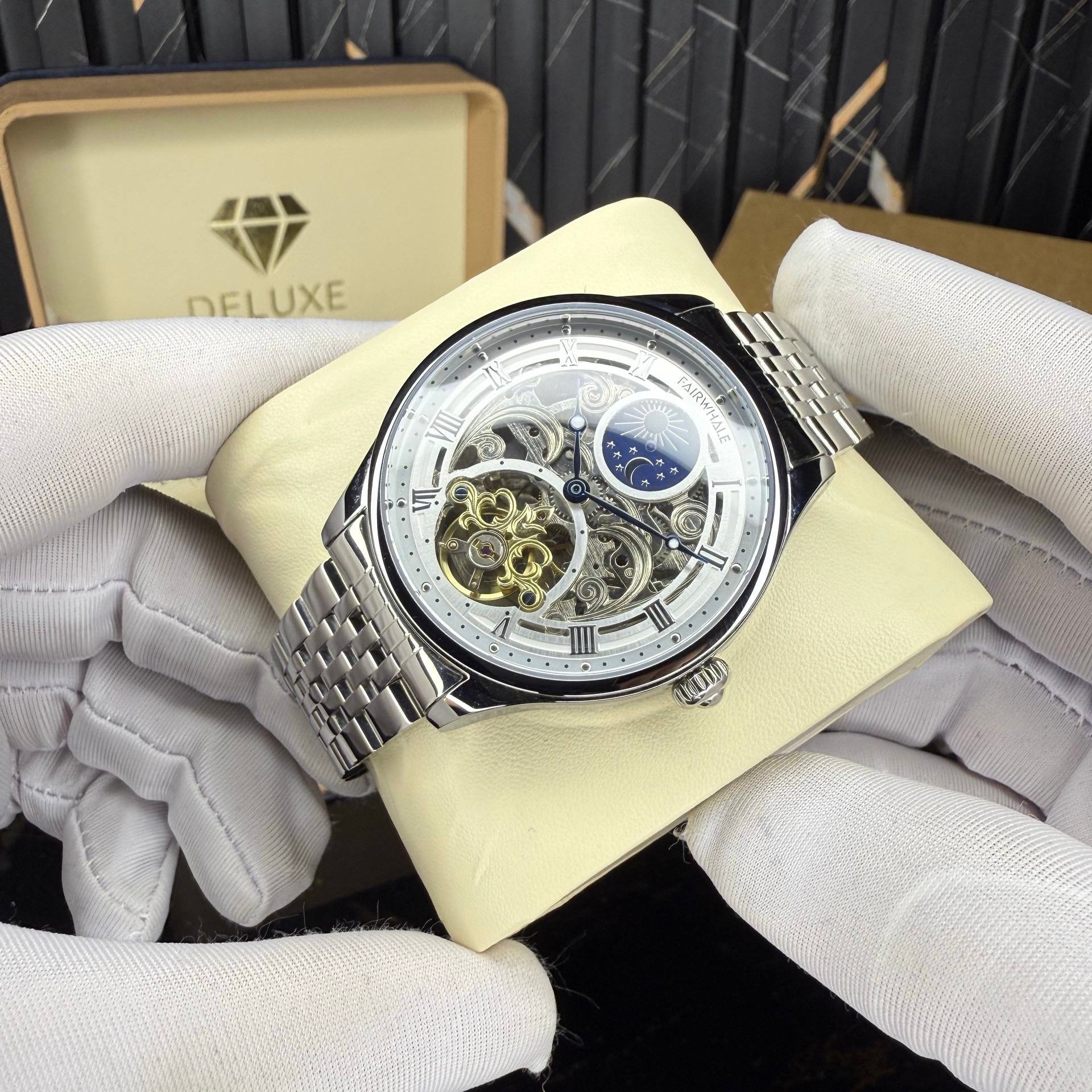 Heritage moonphase(silver)