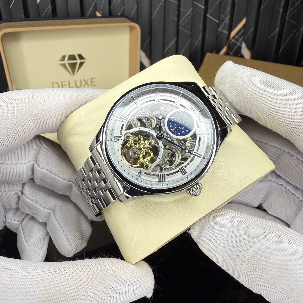 Heritage moonphase(silver)
