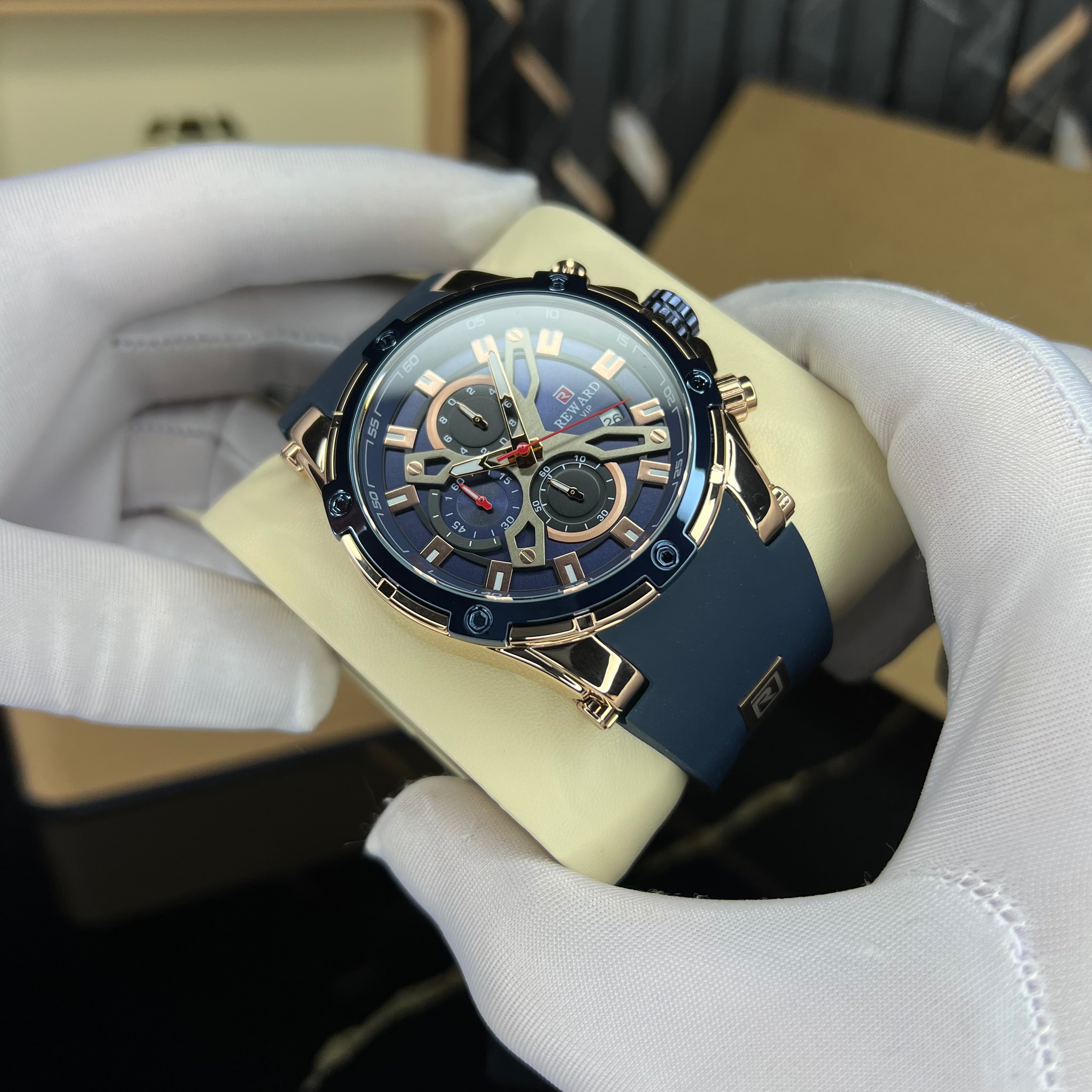 challenger(blue rosegold)