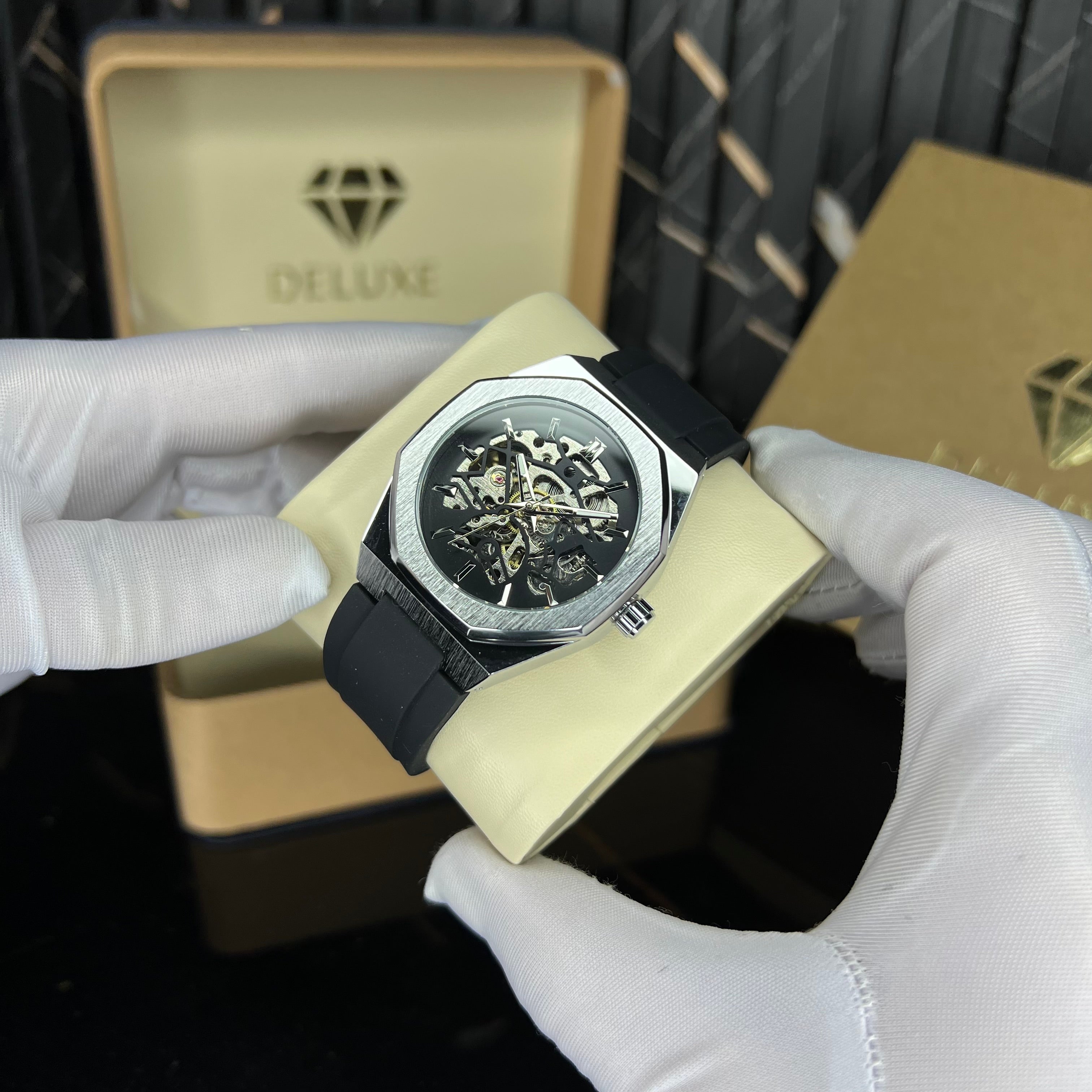 alertzy rubber(black silver)