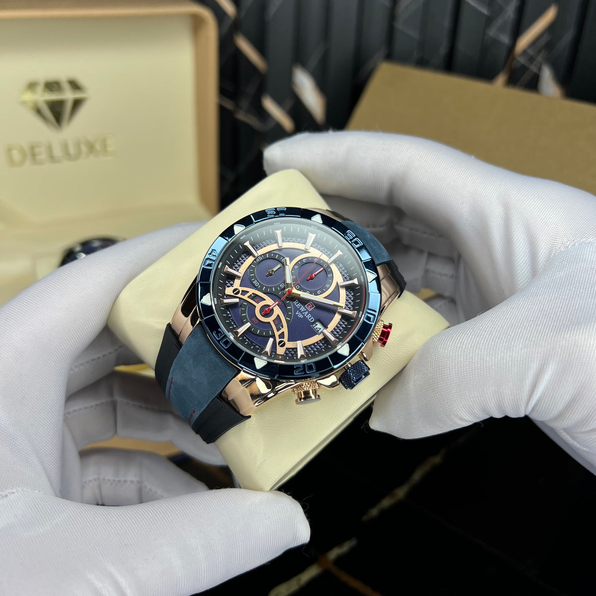 astrolabe(blue rosegold)