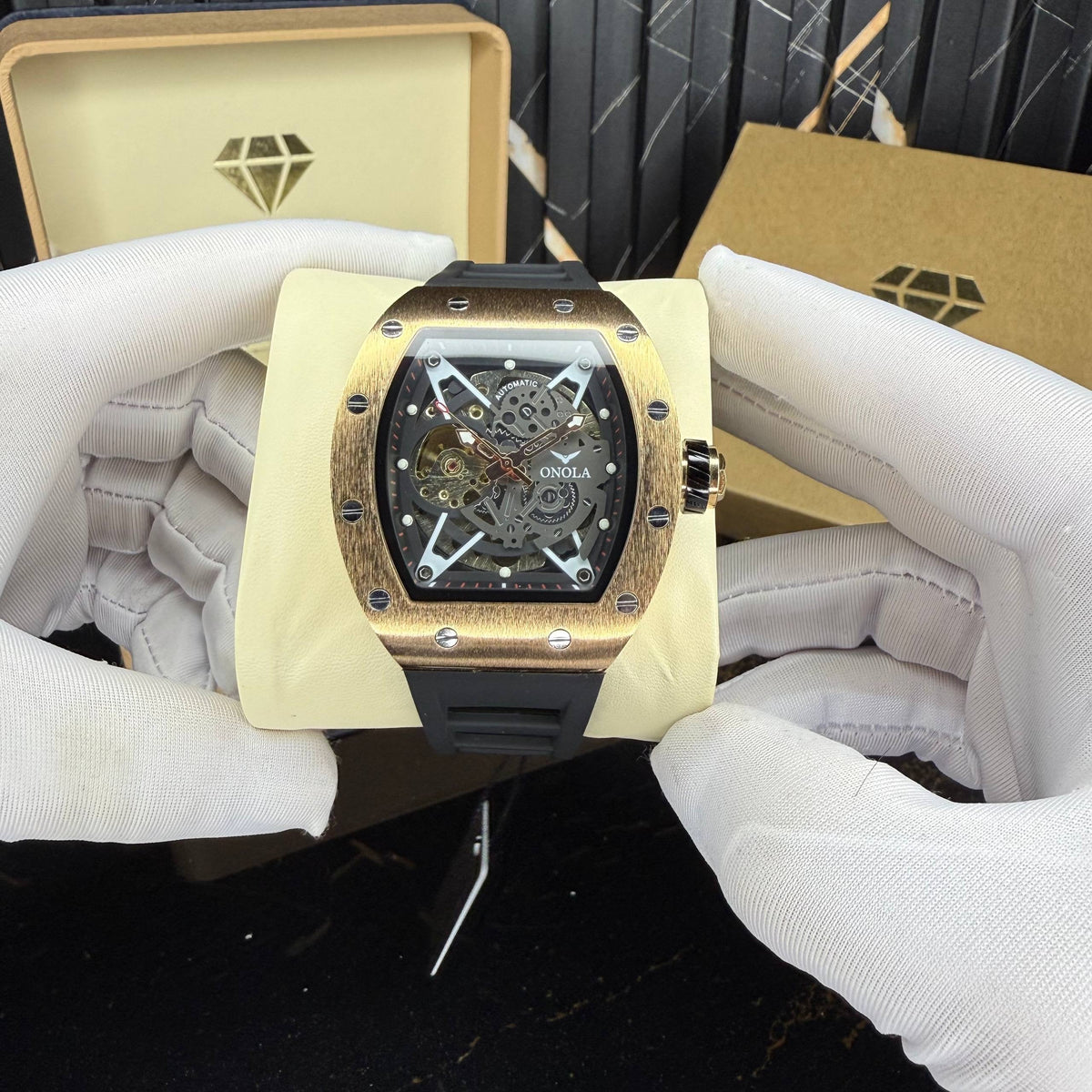 apex skeleton(black rosegold)