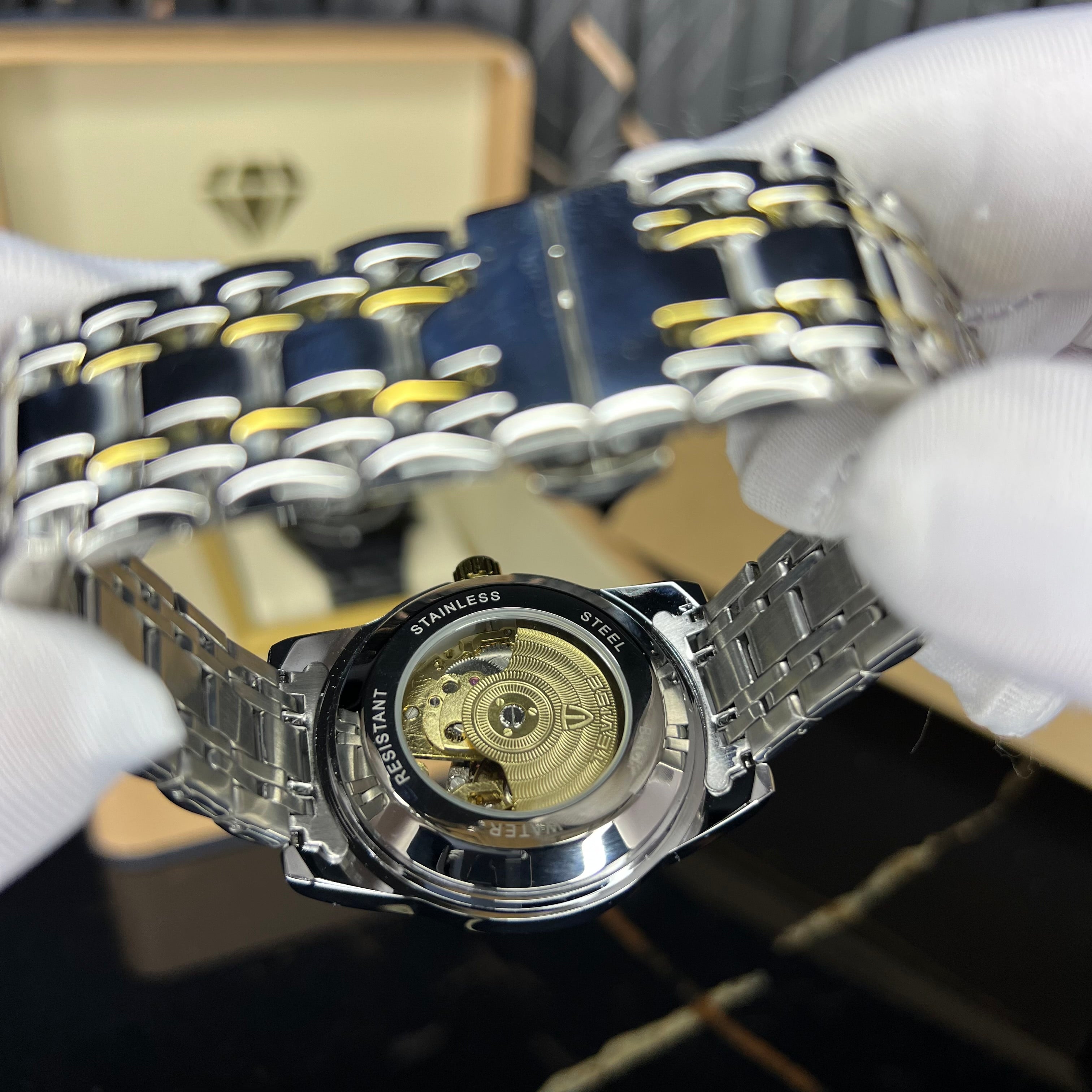 heritage skeleton(silver gold)